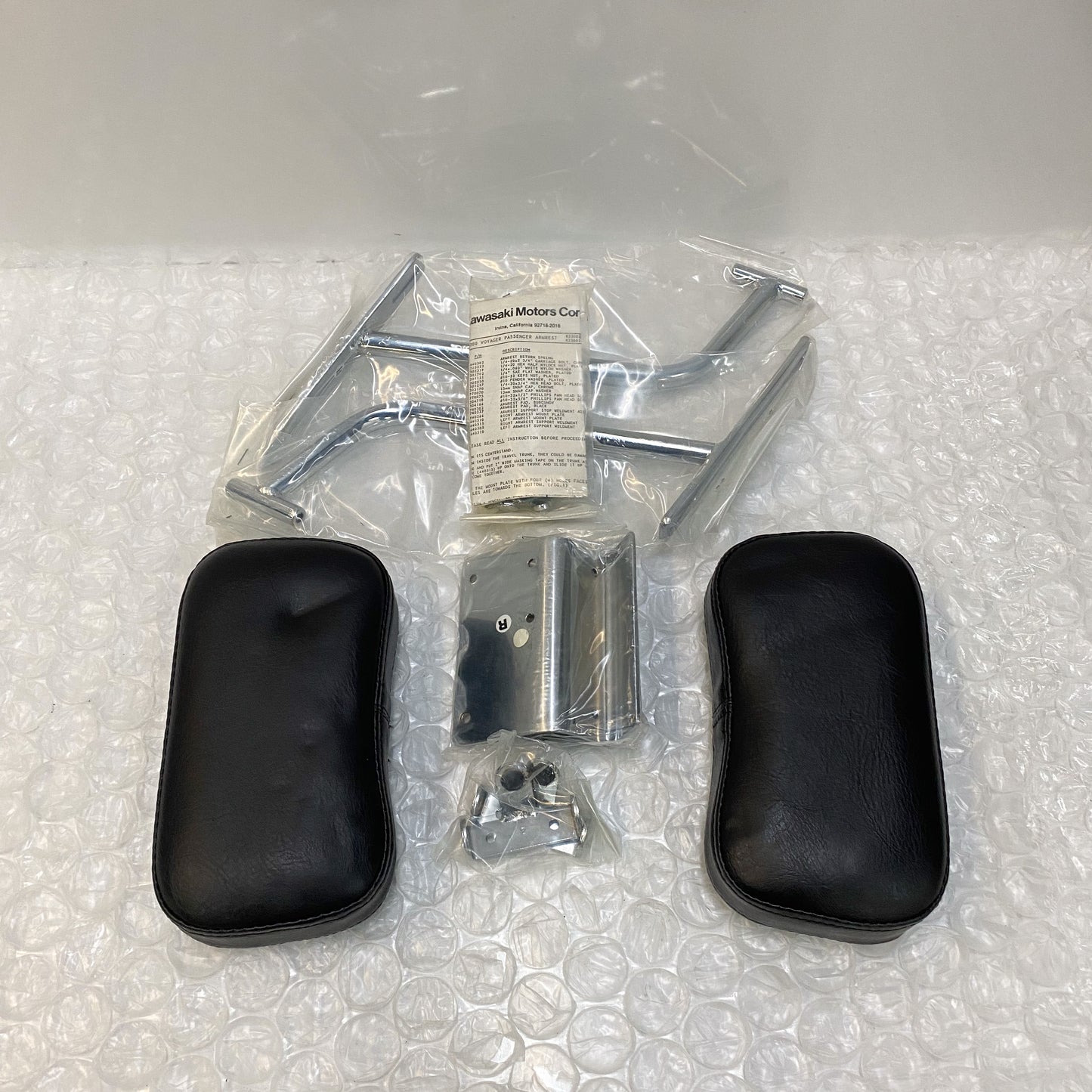 Kawasaki Passenger Arm Rest Black K53002-044