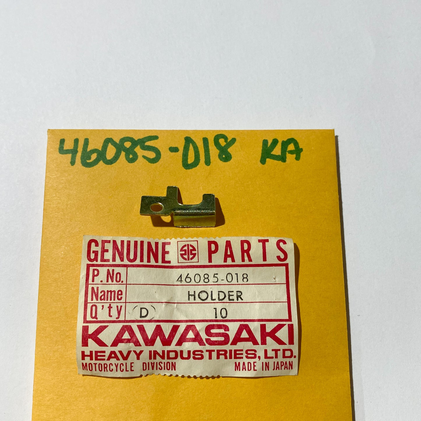 KAWASAKI HOLDER-L.H SW UPPER,A 46085-018