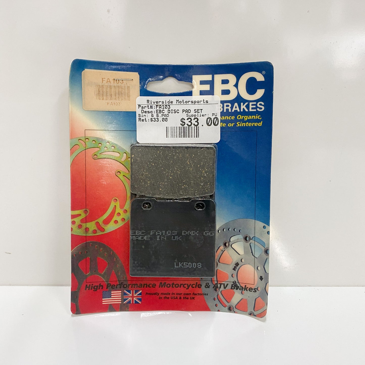 EBC FA103 Disc Pad Set