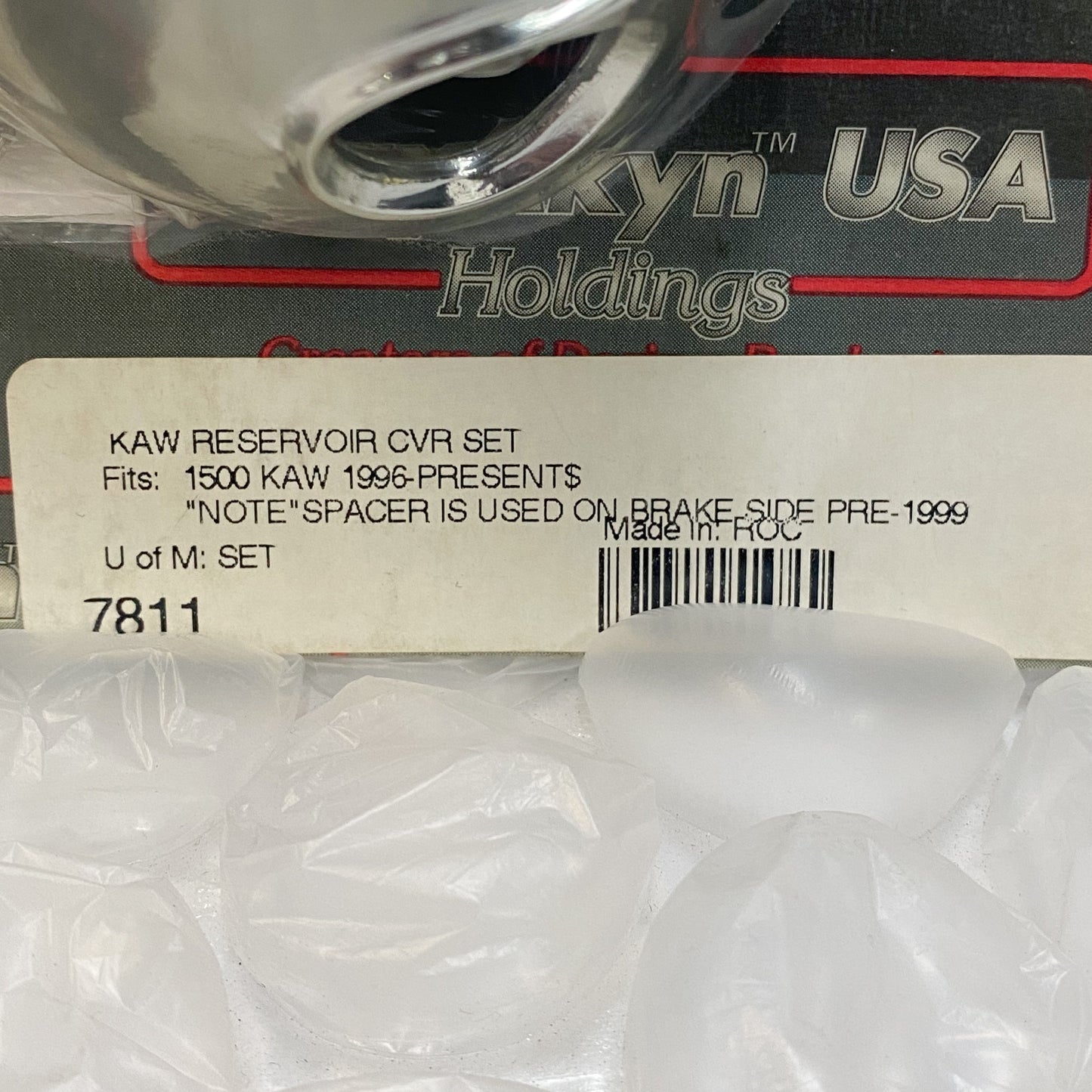 KURYAKYN Kawasaki Reservoir Cover Set Vulcan 1500 -7811