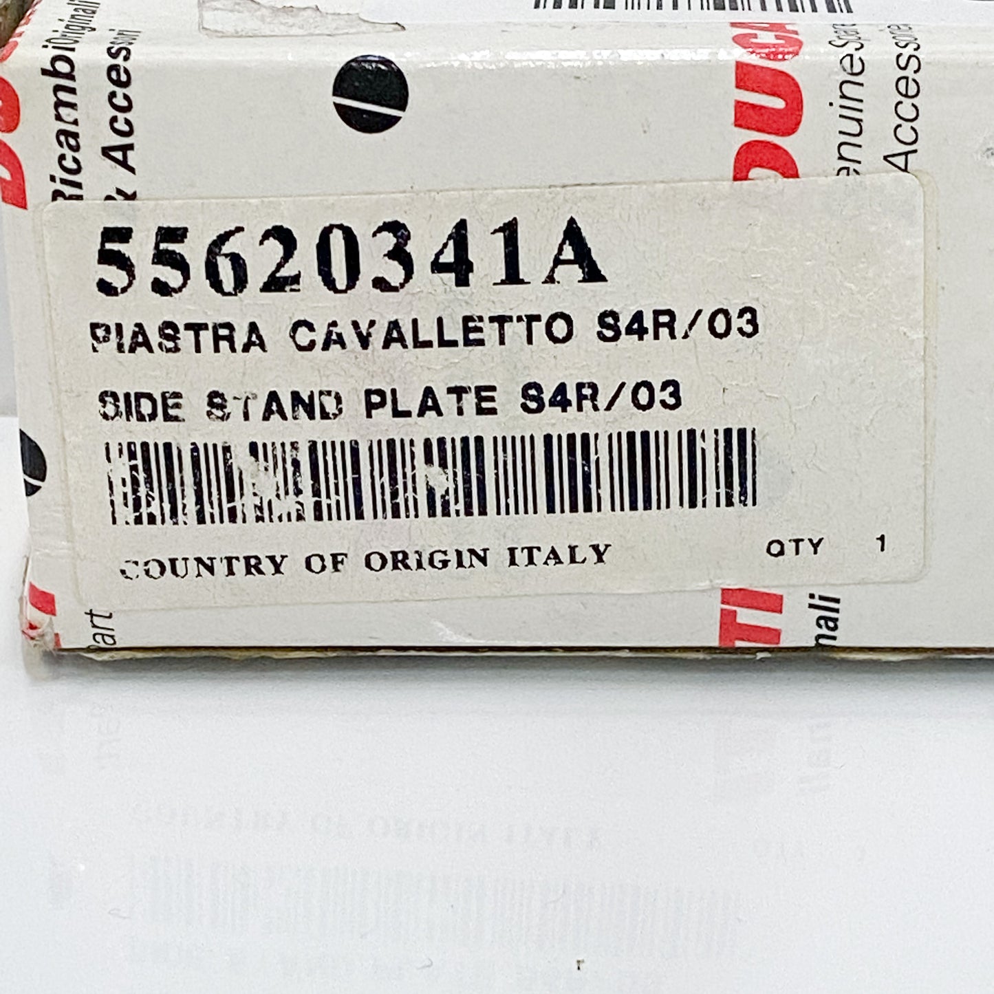 Ducati OEM Side Stand Plate 55620341A