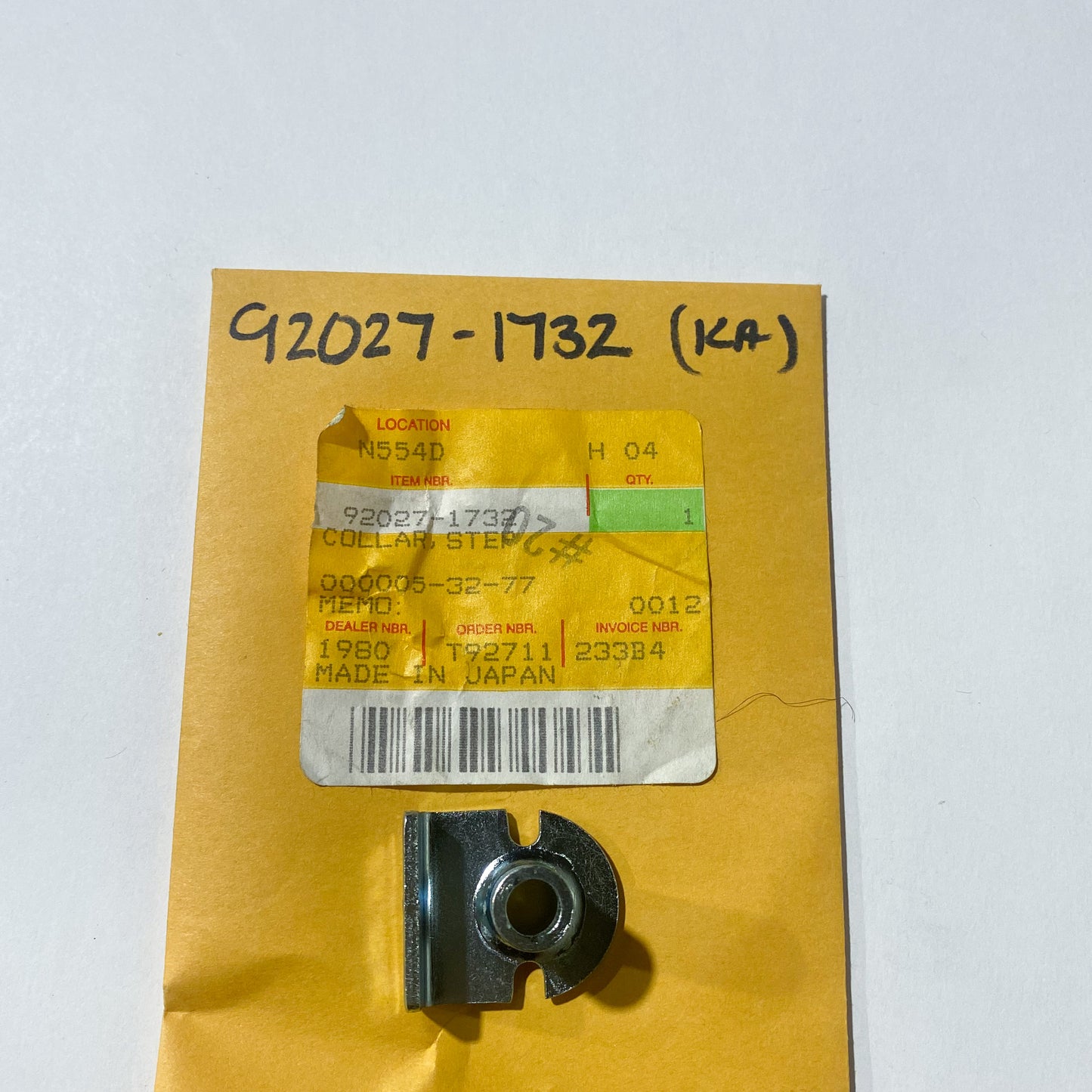 KAWASAKI STEP COLLAR 92027-1732