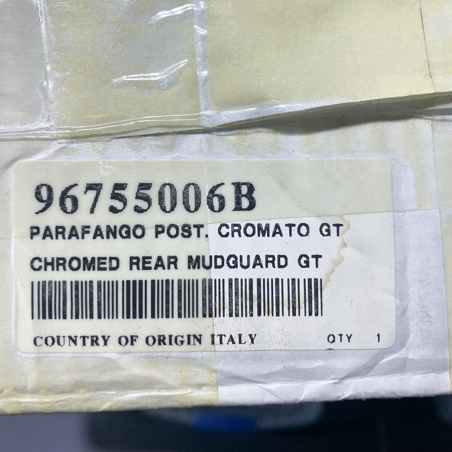 Ducati Chromed Rear Mudguard GT1000 Touring 96755006B NOS