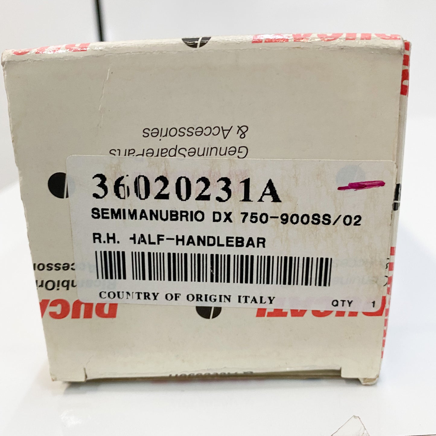 Ducati OEM R.H Handlebar 750SS/ 900SS 36020231A