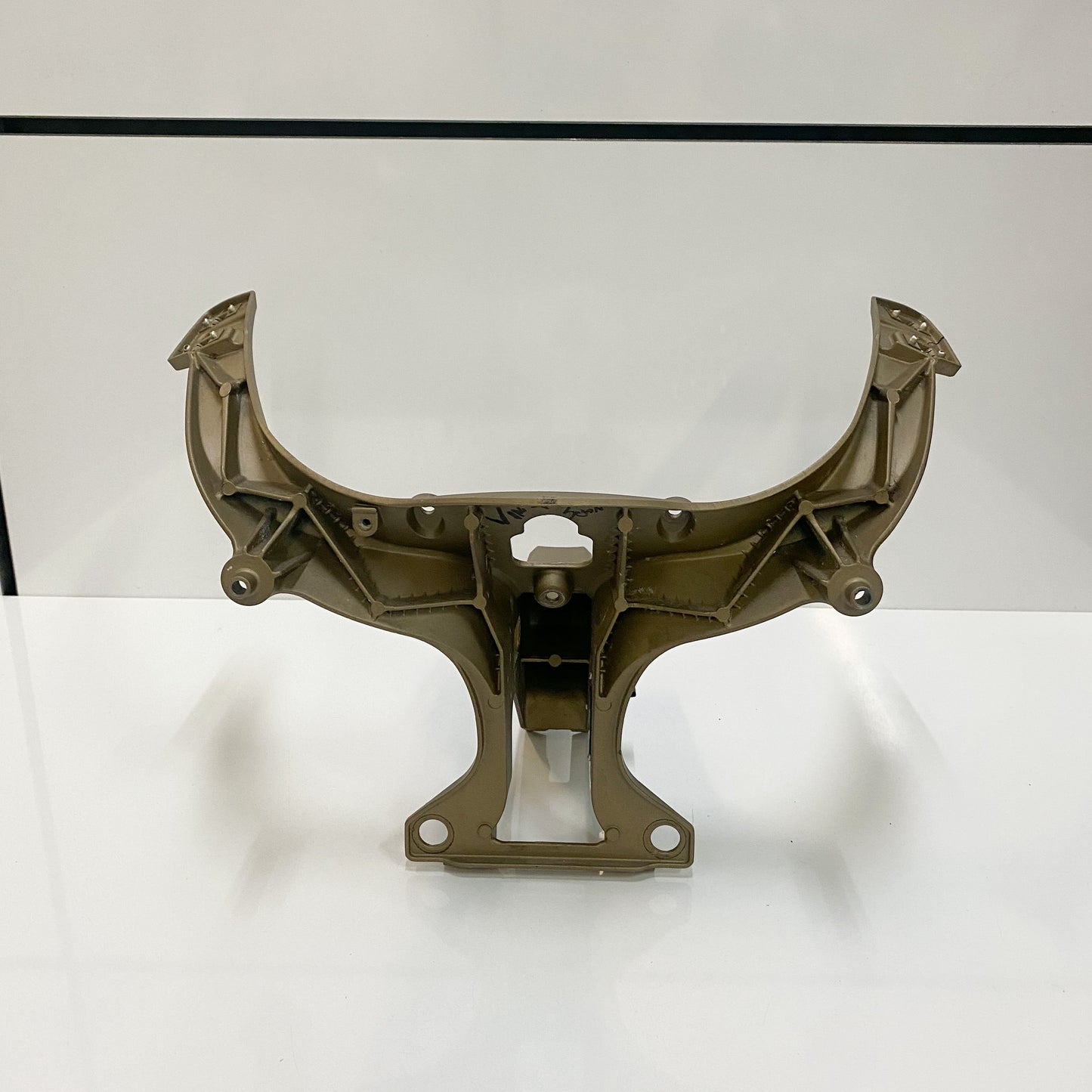 Ducati 848/1098/1198 Headlight Holder Gold 82929433A USED (1)