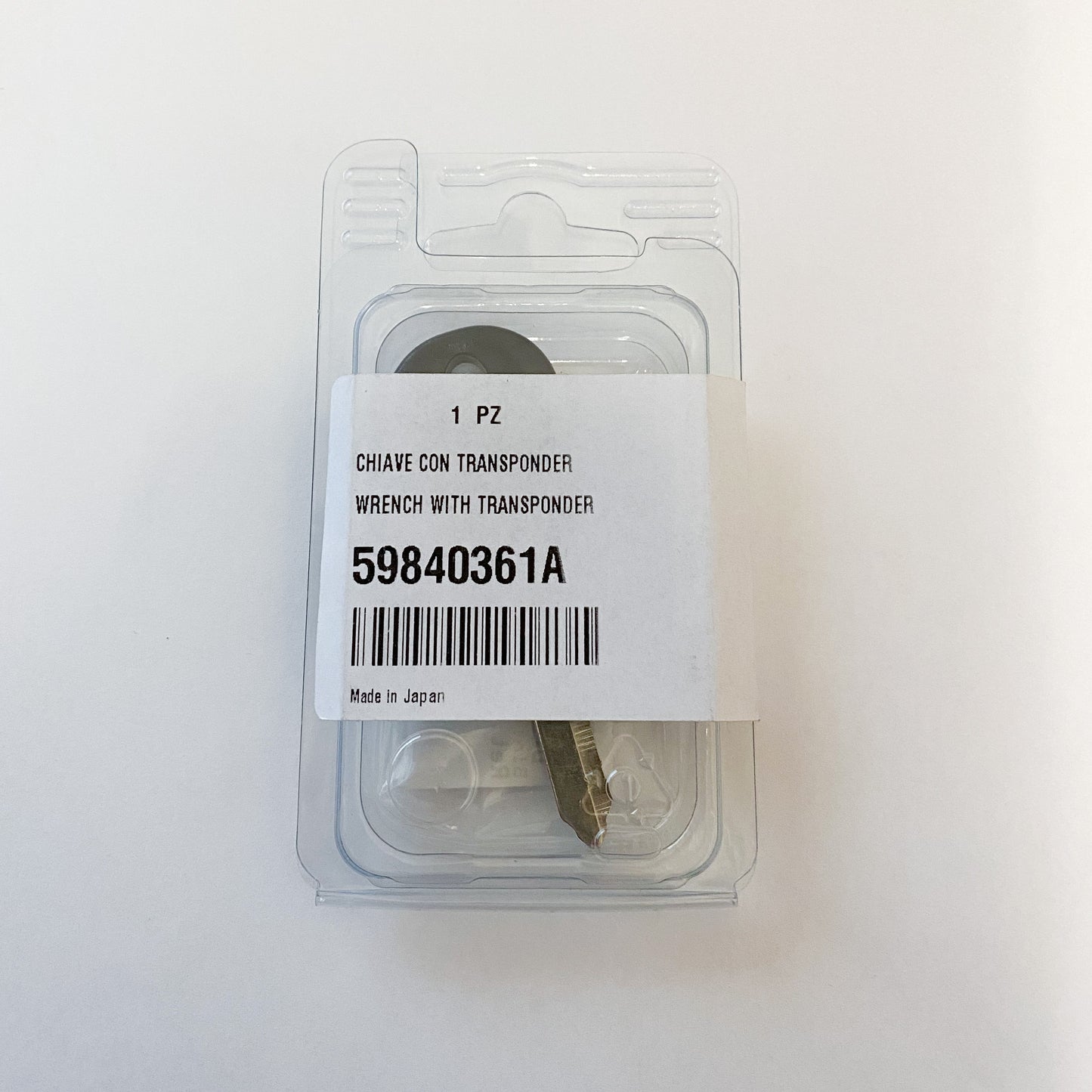 DUCATI KEY WITH TRANSPONDER 59840361A
