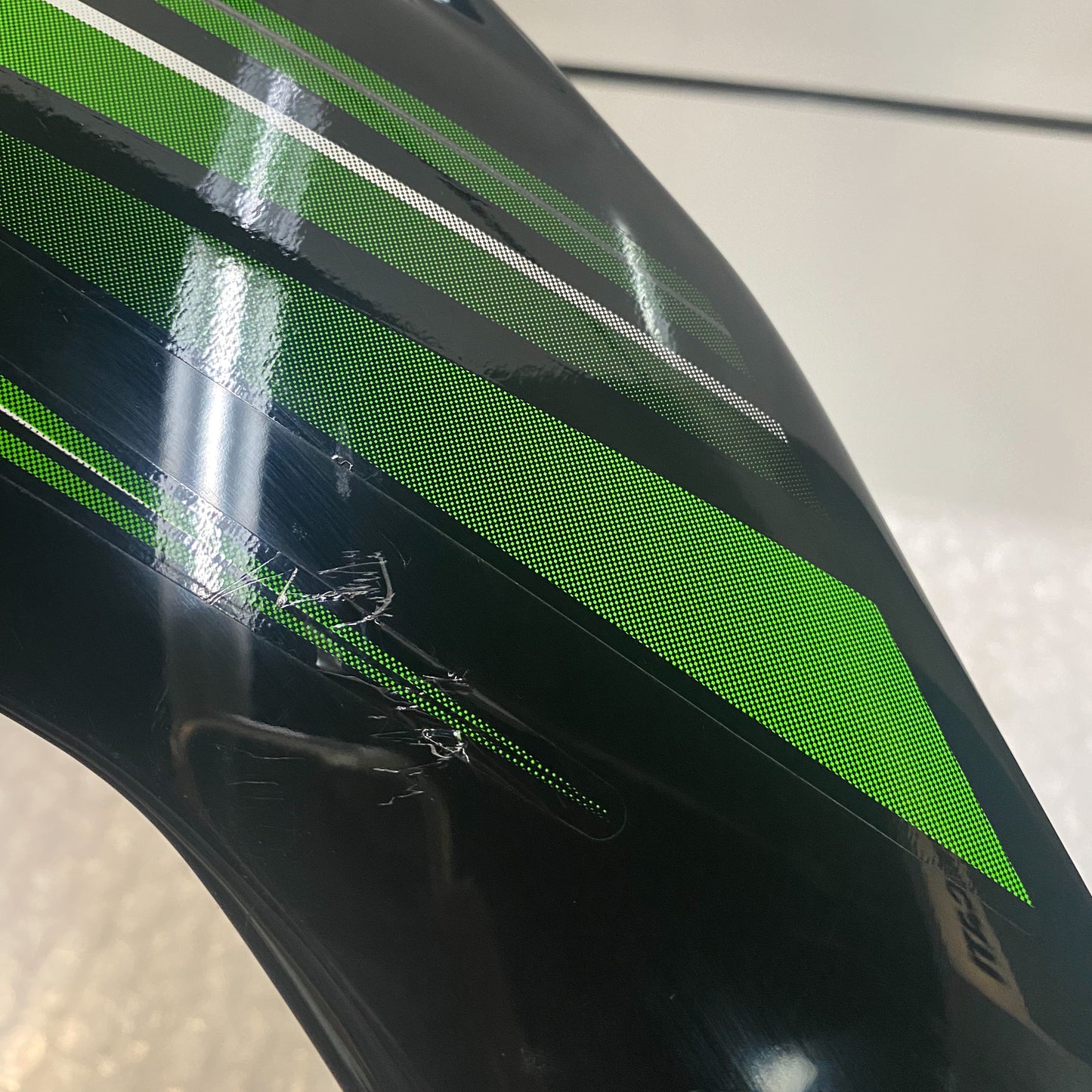 Kawasaki Ninja ZX-6R COWLING, SIDE LH EBONY 55028-0252-H8 USED