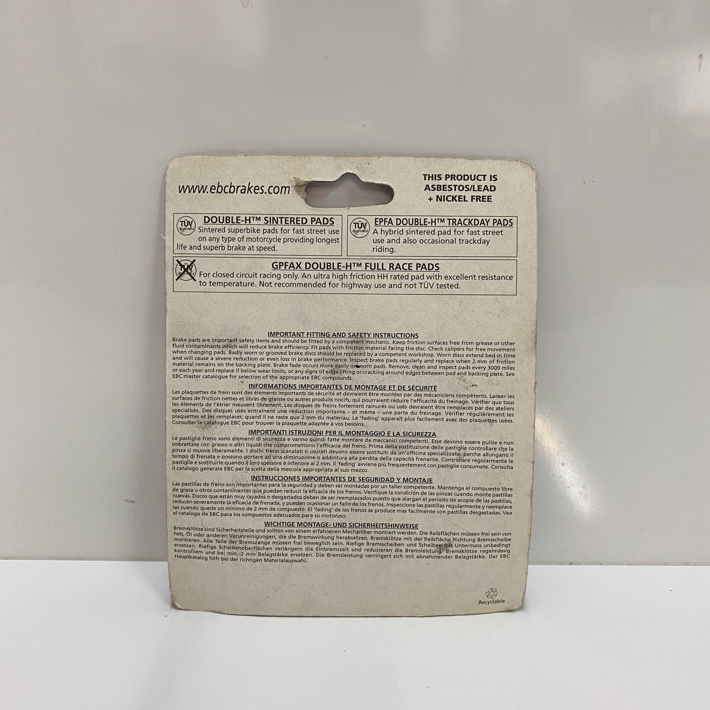 EBC FA447HH Brake Pads
