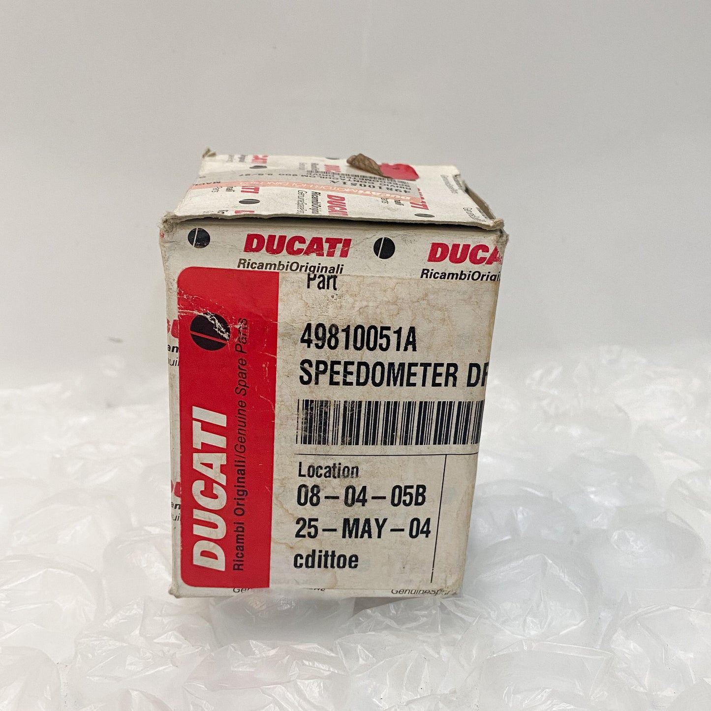 Ducati OEM Speedometer Gear 888/ 900SS 49810051A
