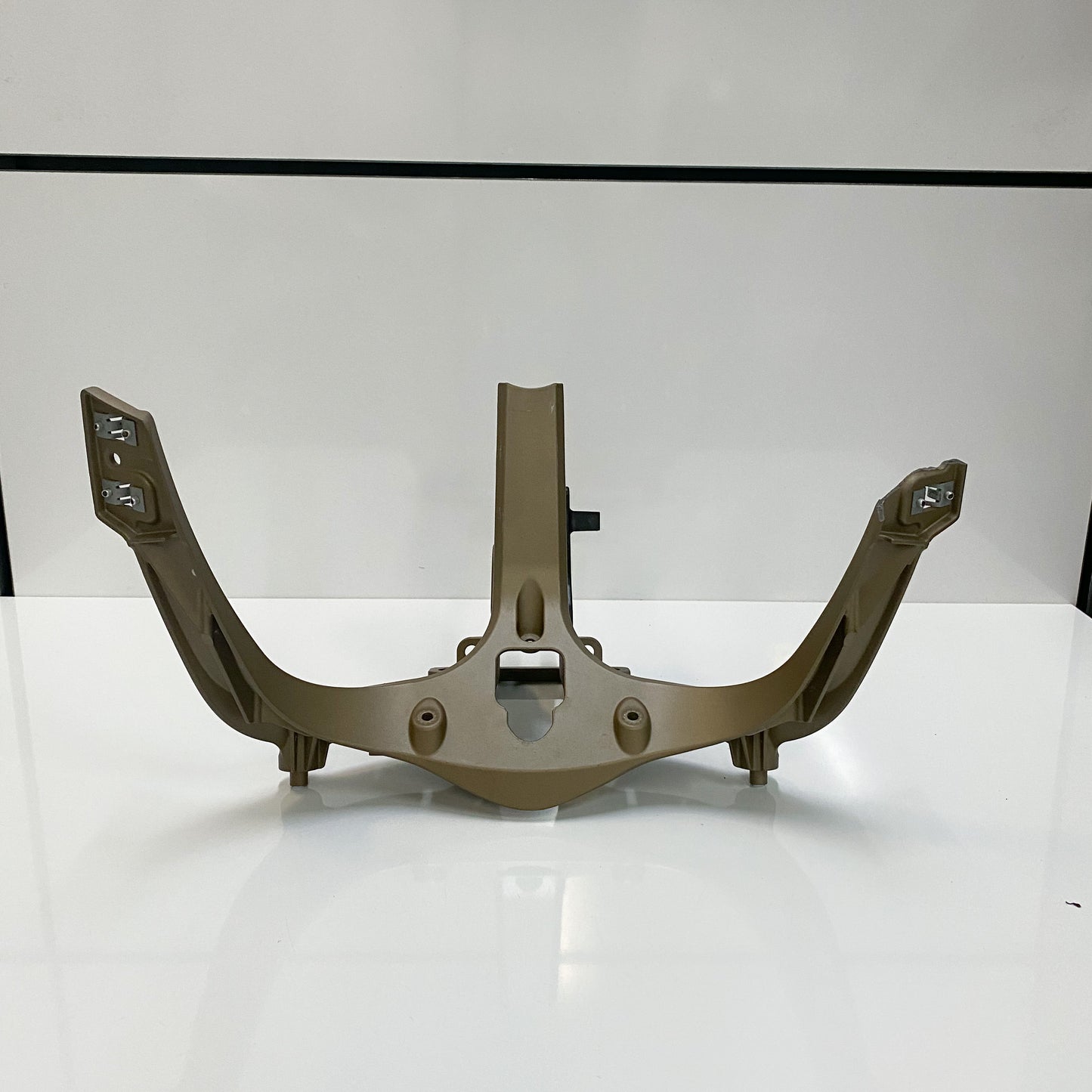 Ducati 848/1098/1198 Headlight Holder Gold 82929433A USED (2)
