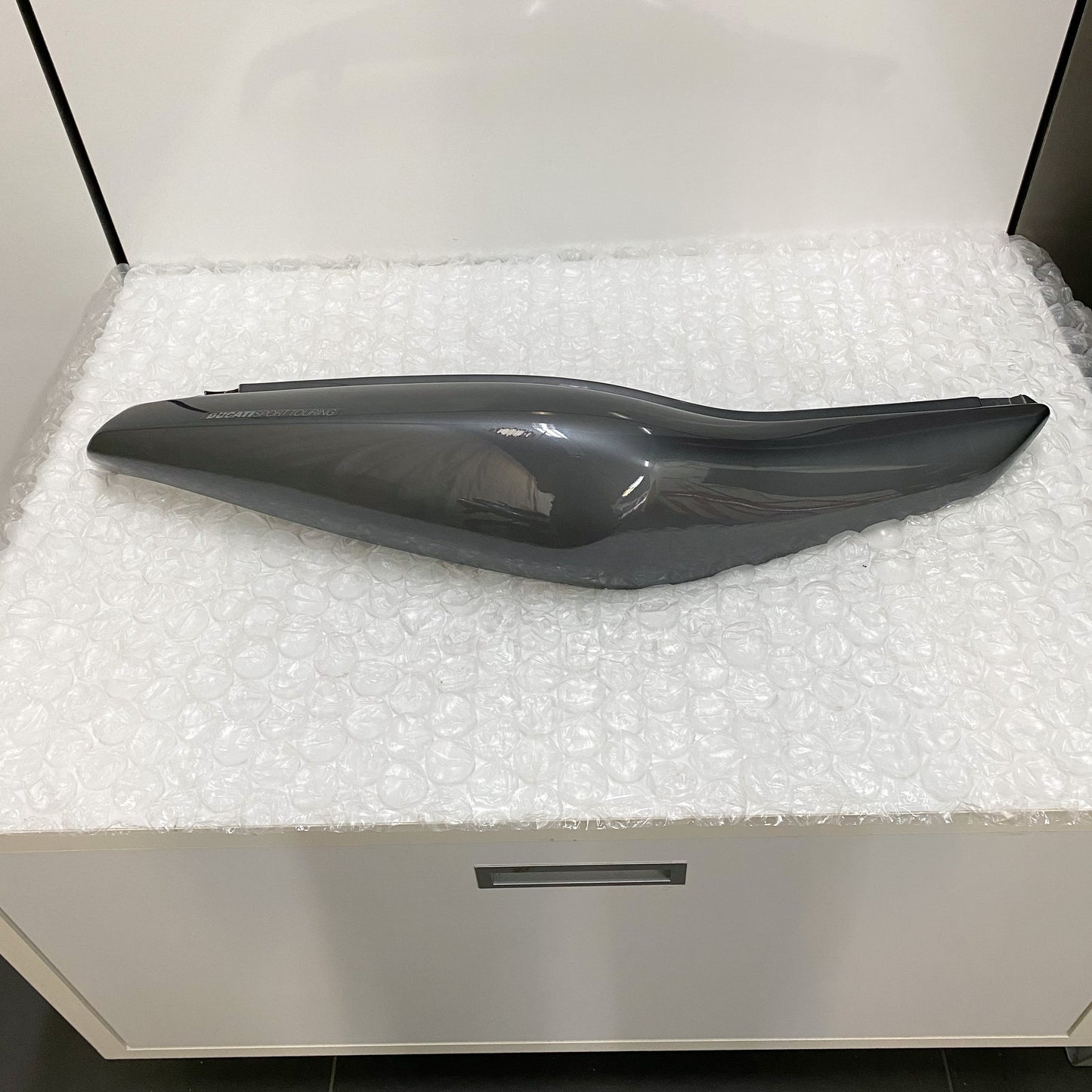 Ducati Sport Touring RH Frame Cover Gray 48210281BG USED