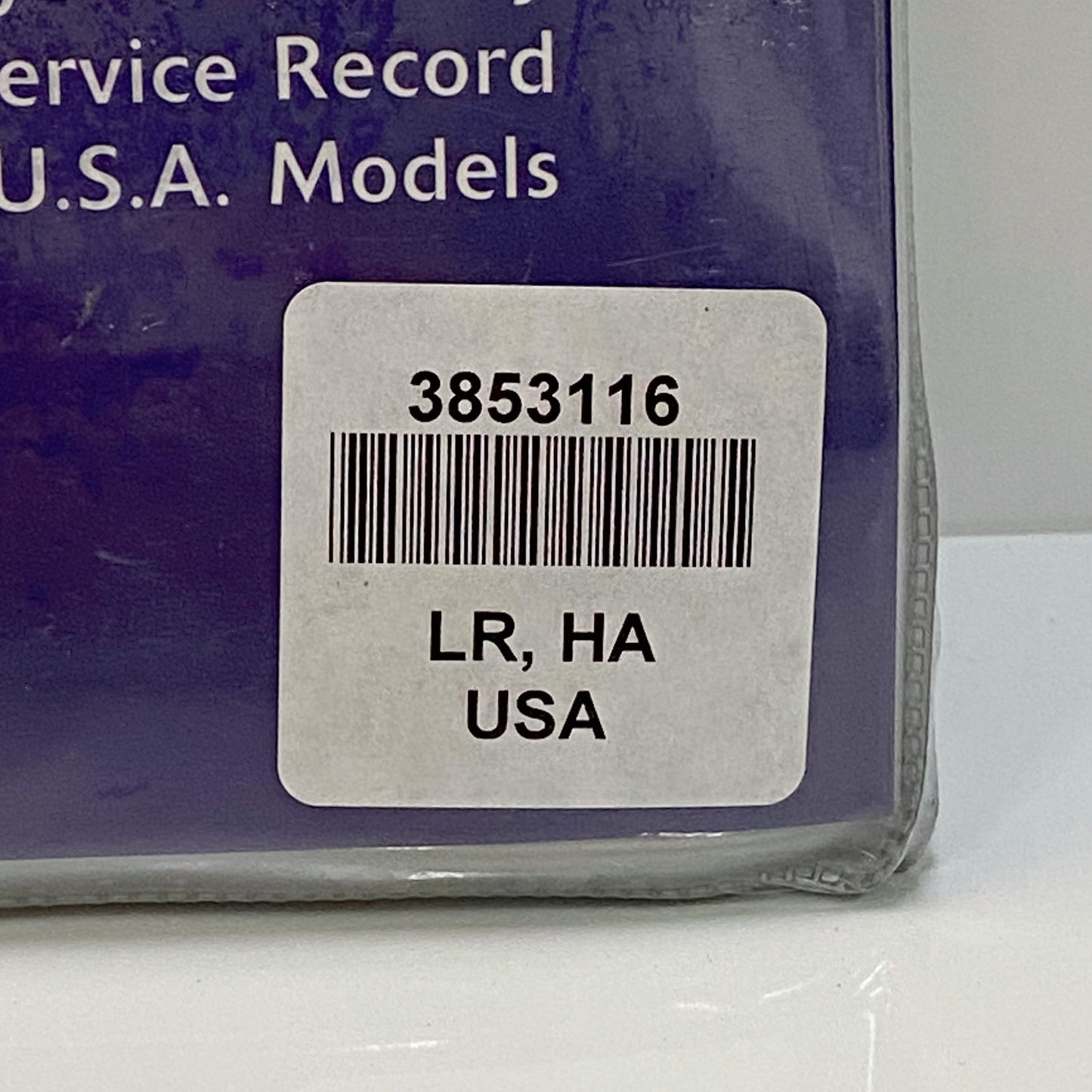 Triumph HANDBOOK ASSEMBLY, XH2, US T3853116-US
