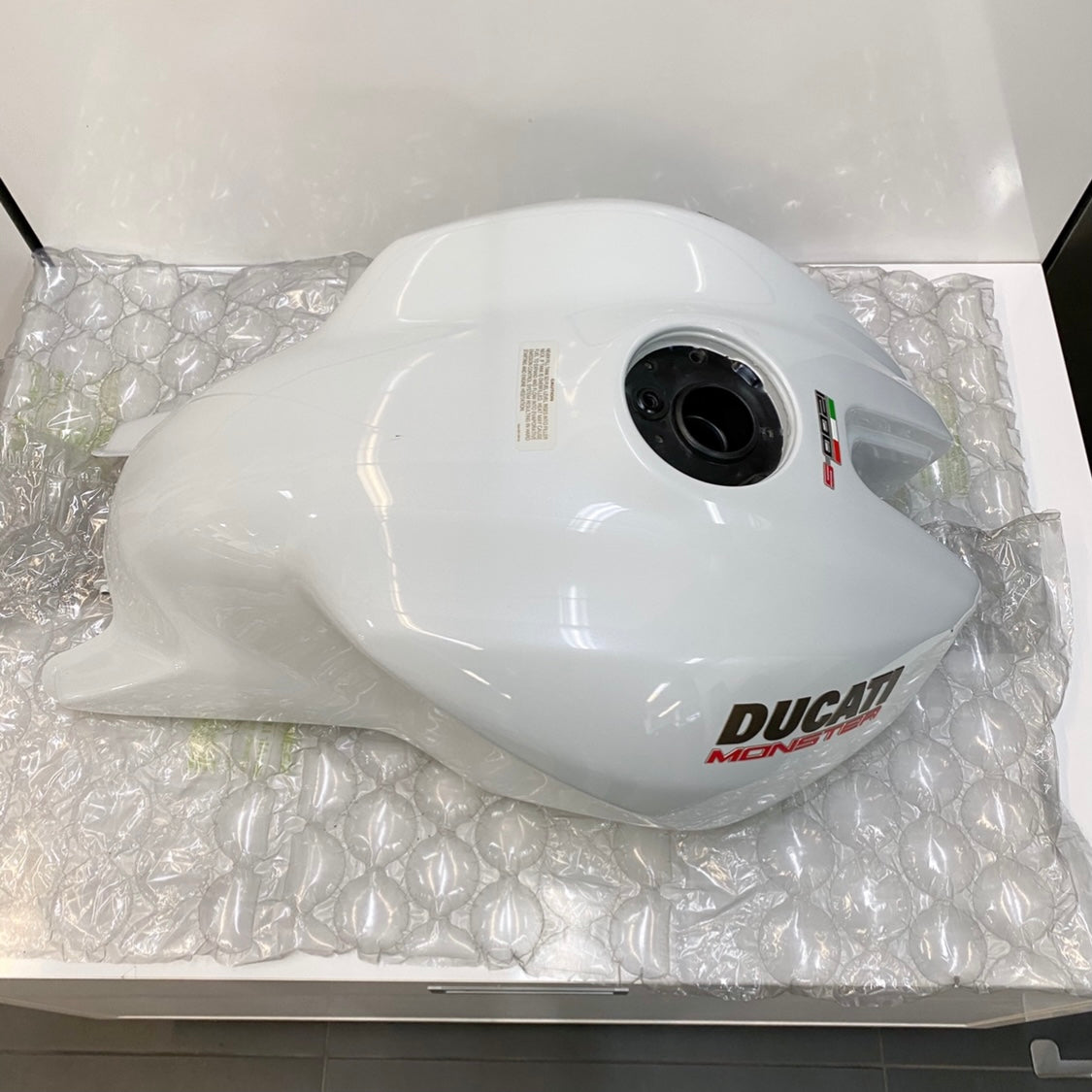 Ducati Monster 1200S Gas Tank White 58612001CB USED