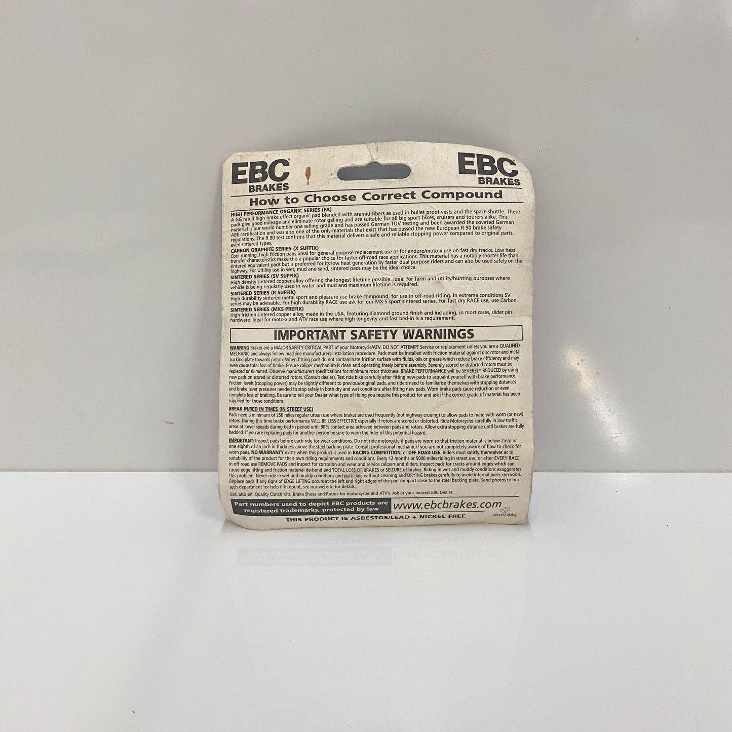 EBC FA275 Rear Brake Pads