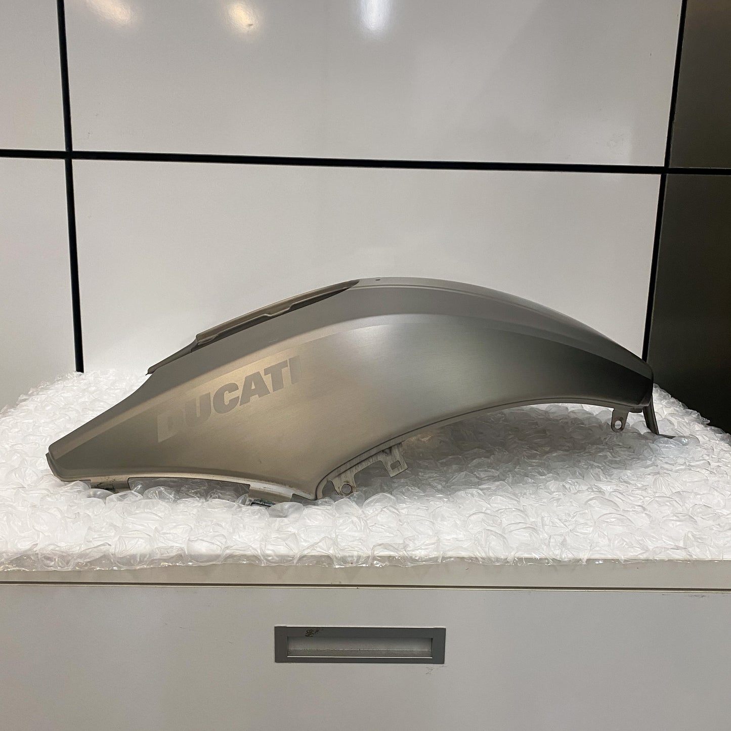 Ducati Diavel Titanium Fuel Tank Cover 48017651AA USED