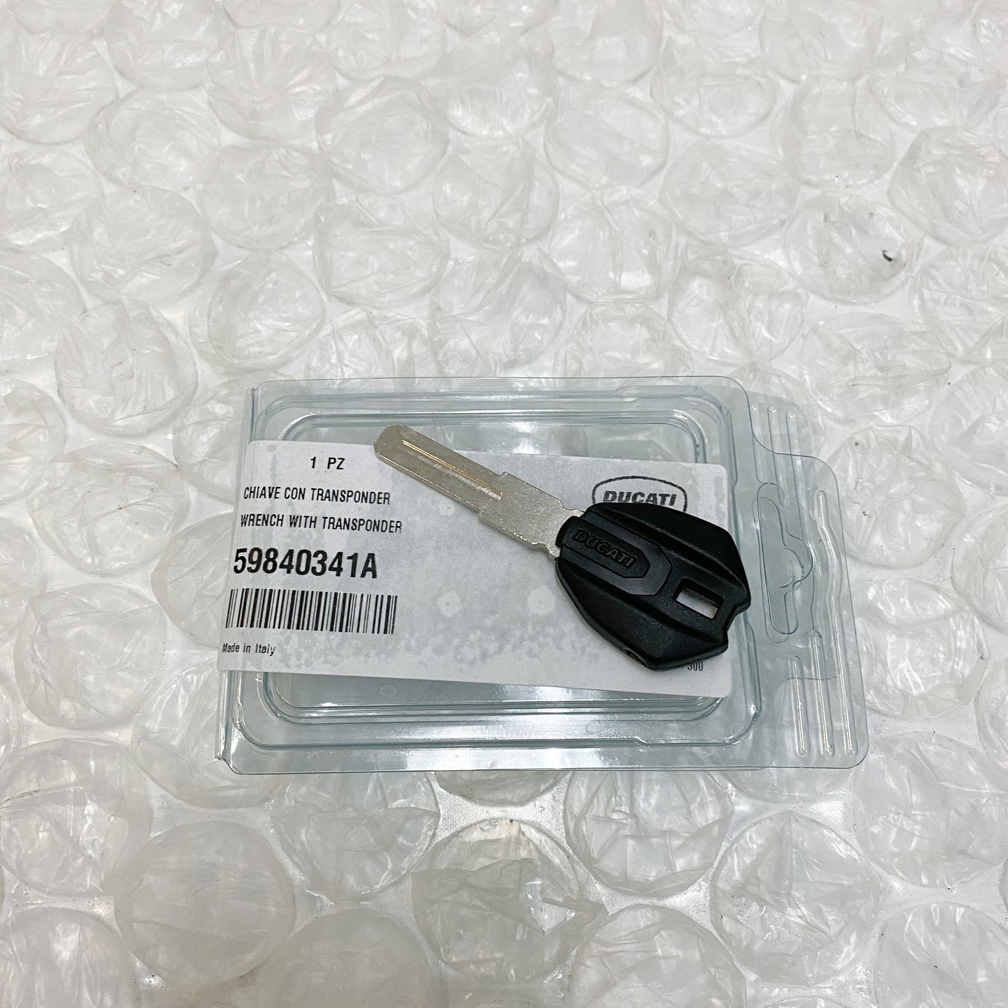 Ducati Key With Transponder M696/796/1100 59840341A