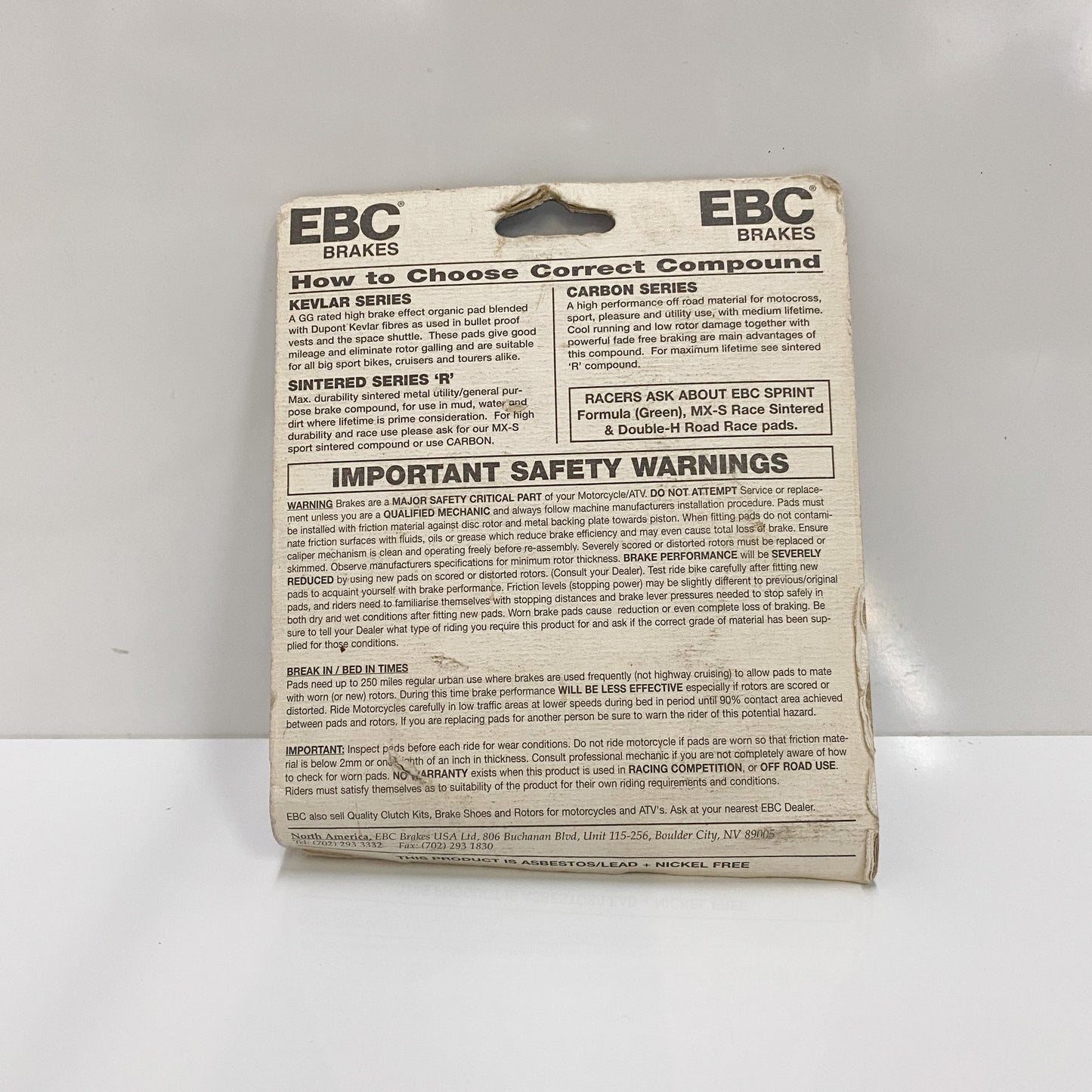 EBC FA90 Brake Pads