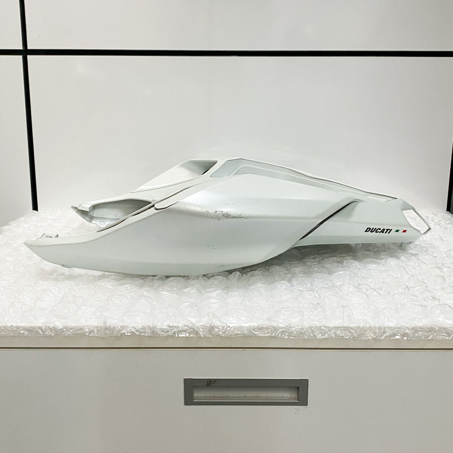Ducati 848 EVO Rear Tail Guard White 48321701AW USED