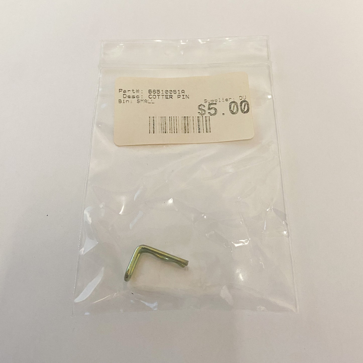 DUCATI LOCK PIN SPLIT PIN MR-HR06. 68510061A