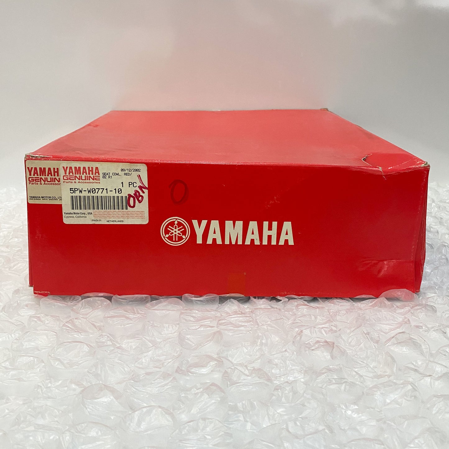 Yamaha '02 R1 Seat Cover, Red 5PW-W0771-10