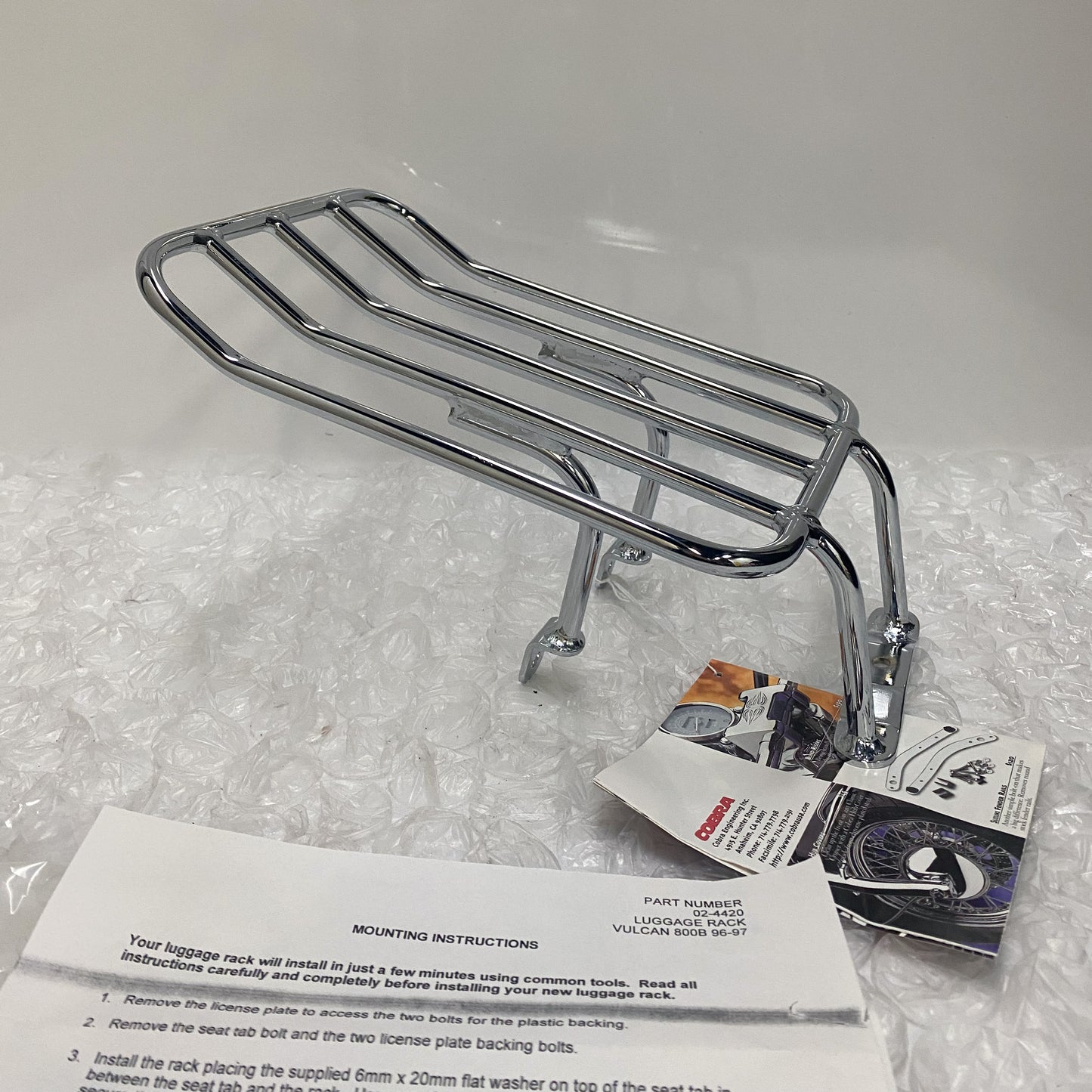 Cobra Luggage Rack Form VN 800 A/B '96-'97 02-4420