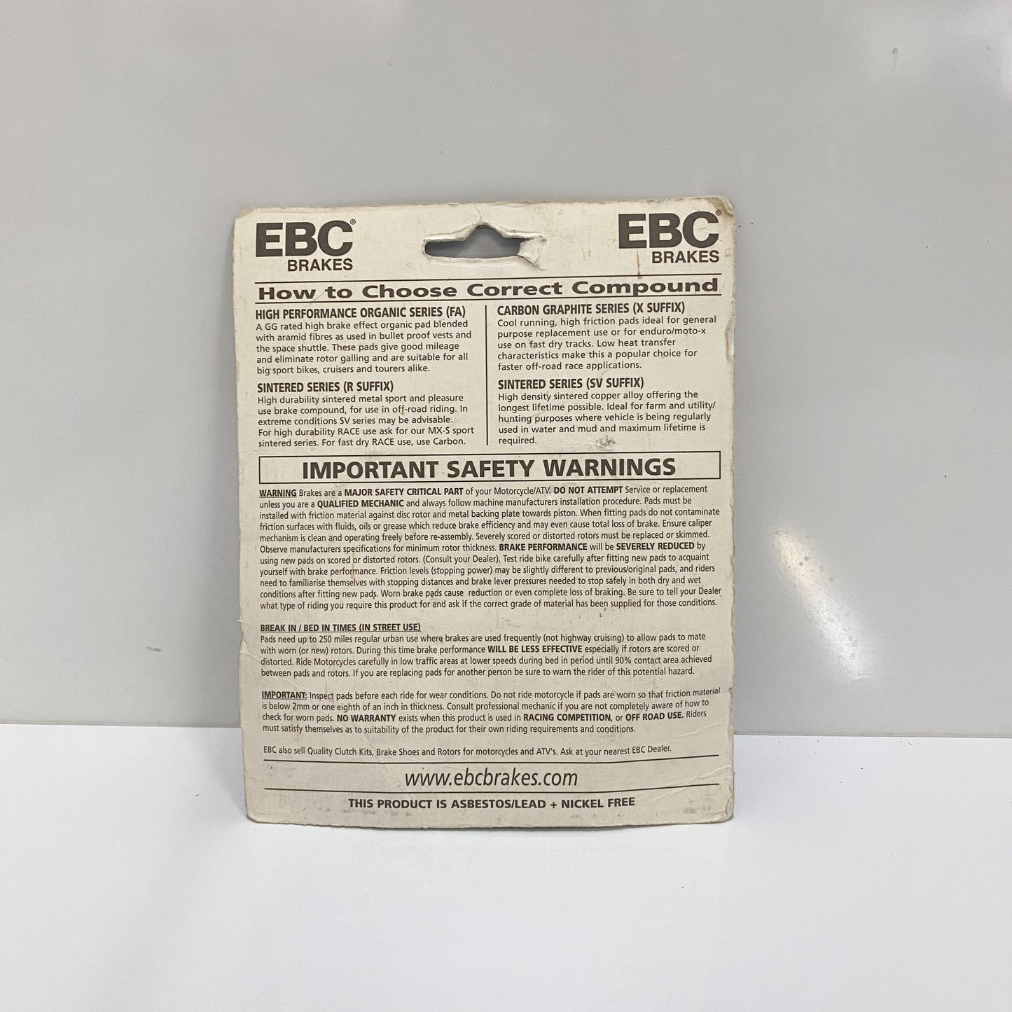 EBC FA69 Brake Pads