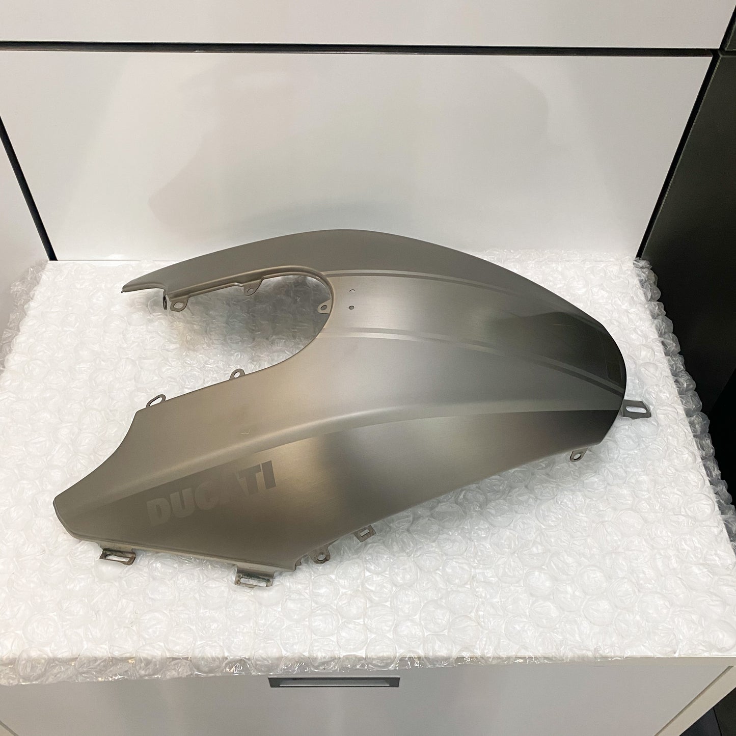 Ducati Diavel Titanium Fuel Tank Cover 48017651AA USED