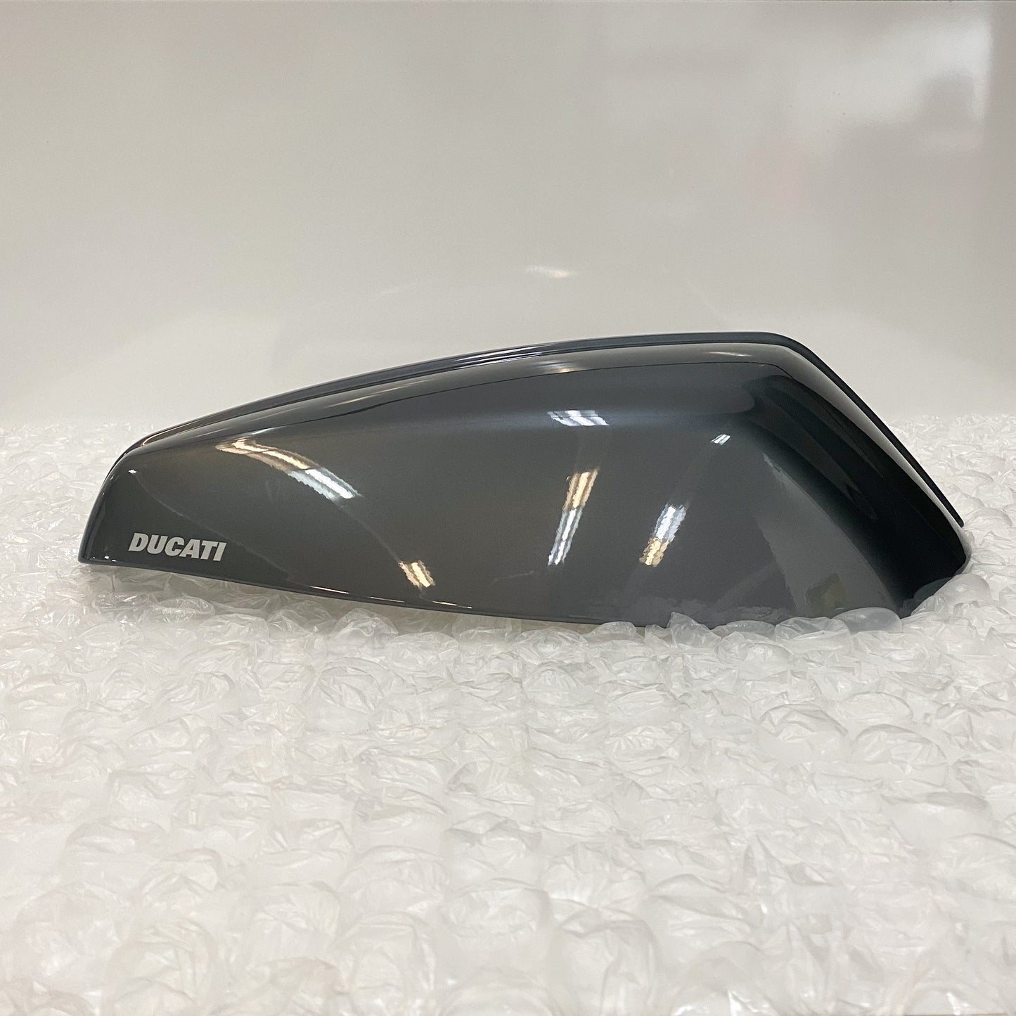 Ducati ST3/ST4 Senna Gray Right Side Bag Cover 69810211BG