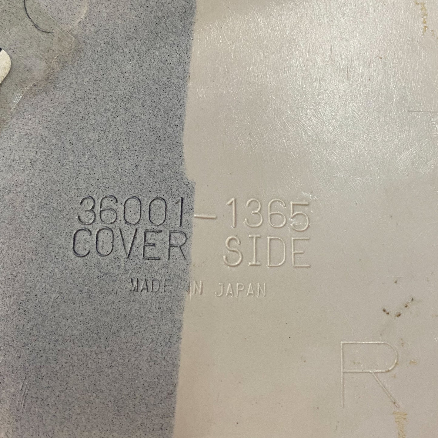 Kawasaki Cover - Side, RH Ebony 36010-5114-H8 NOS