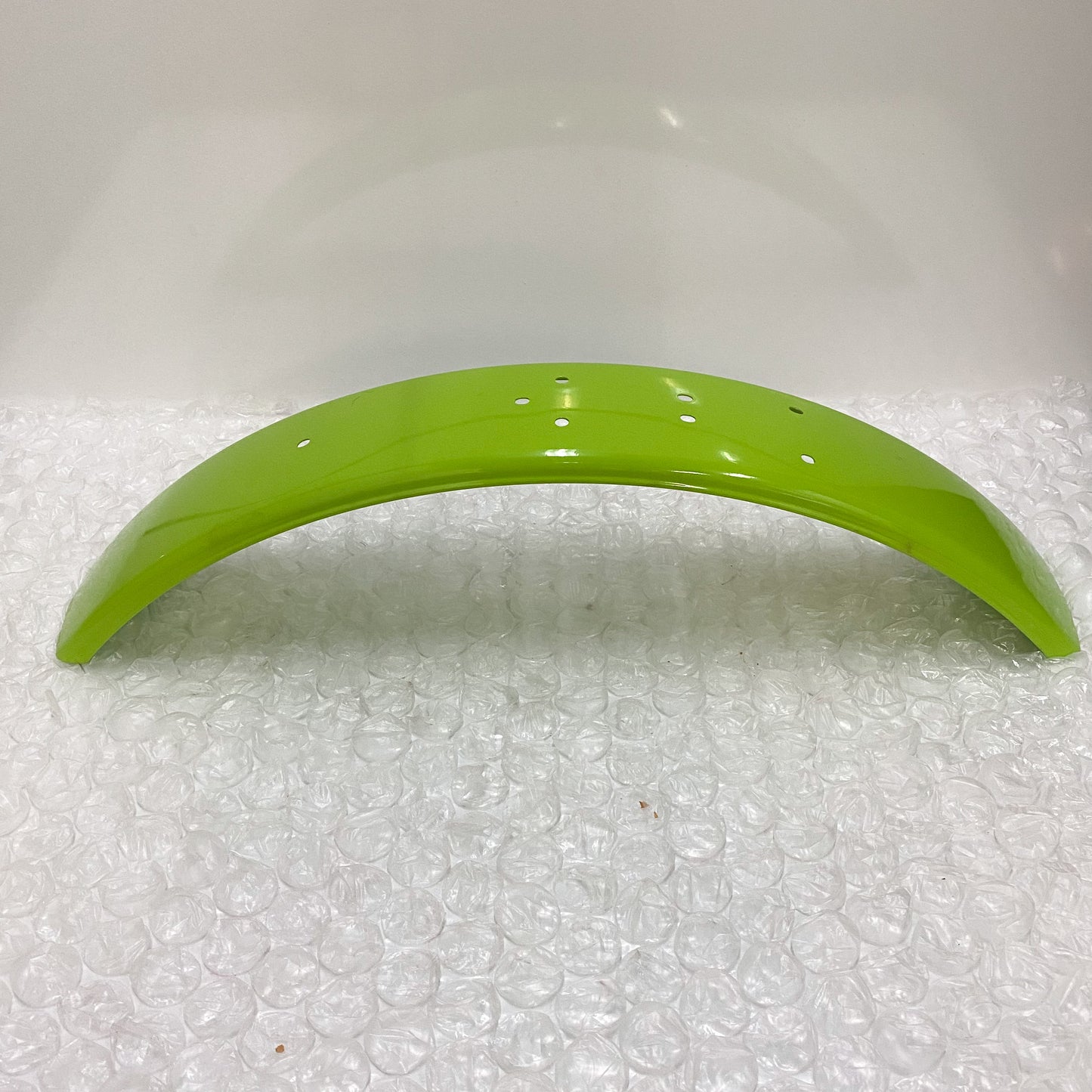 KAWASAKI FENDER-FRONT,L.GREEN 35004-048-65 NOS