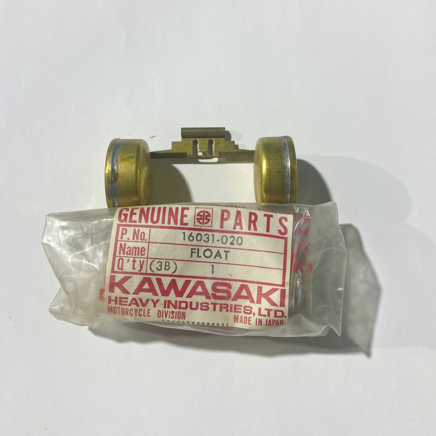 Kawasaki F8 Bison '71-'72 Carburetor Float 16031-020 NOS