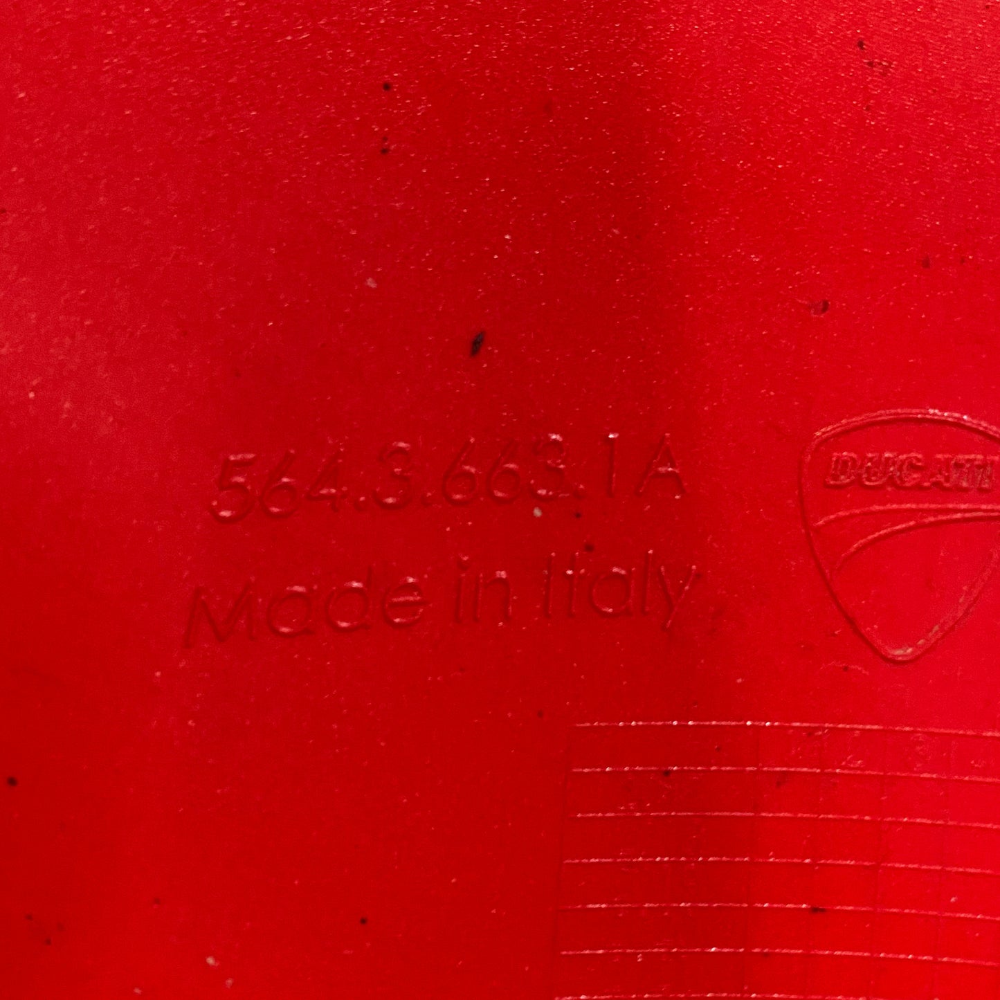 Ducati Panigale V4 Front Mudguard, Red 56416632AA USED