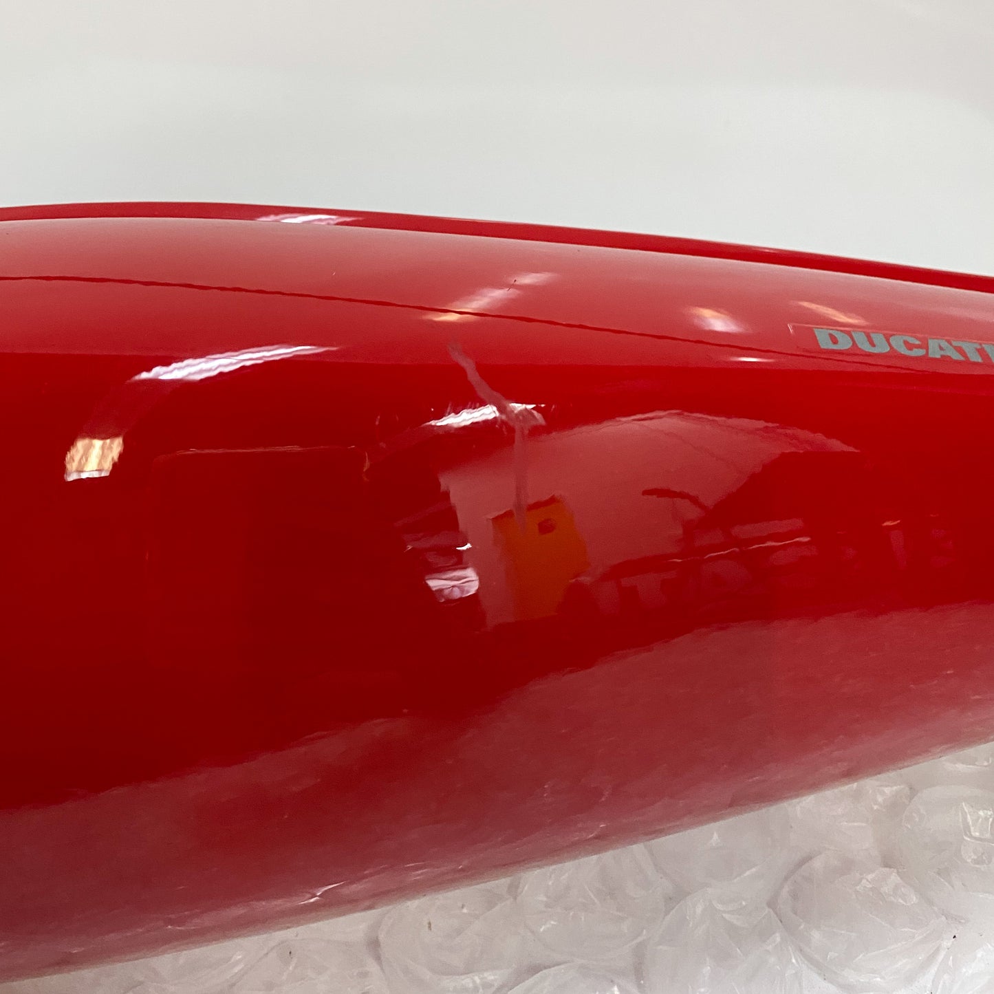 Ducati Sport Touring Frame Cover LH Red 48210271BA USED (2)