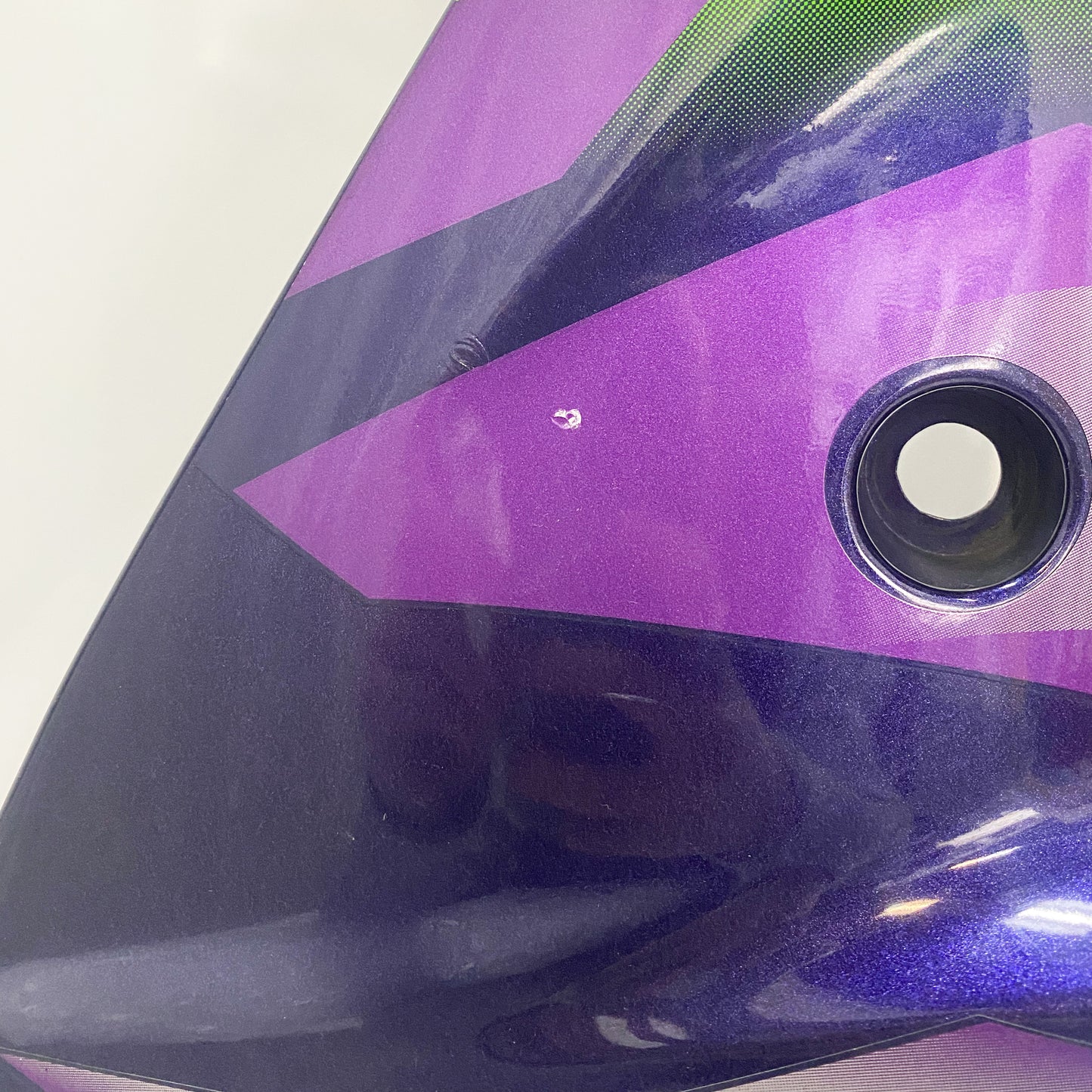 Kawasaki '99 ZX-9R RH Fairing Green/Violet 55050-5747-G9 USED