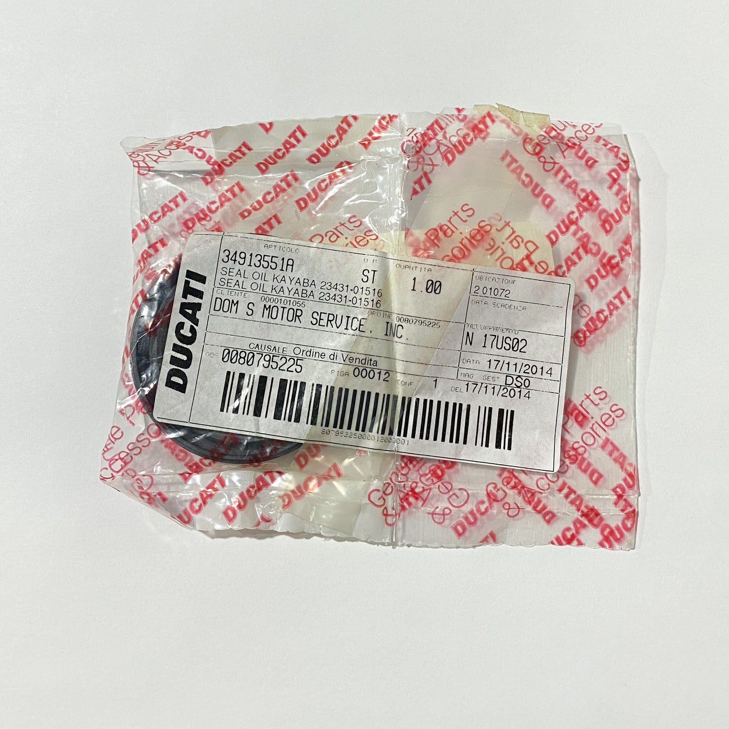 DUCATI SEAL RING 34913551A