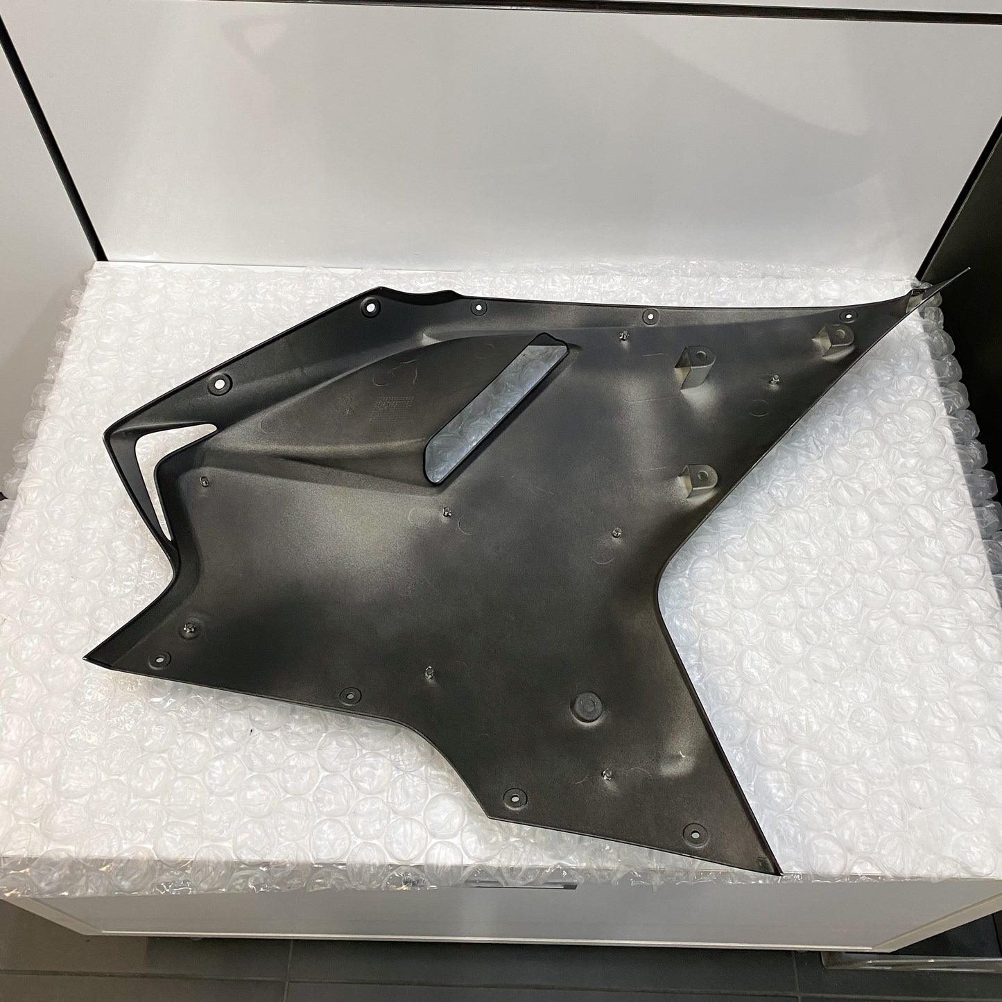 Ducati 848 EVO Upper Half LH Fairing Black 48015031AT USED