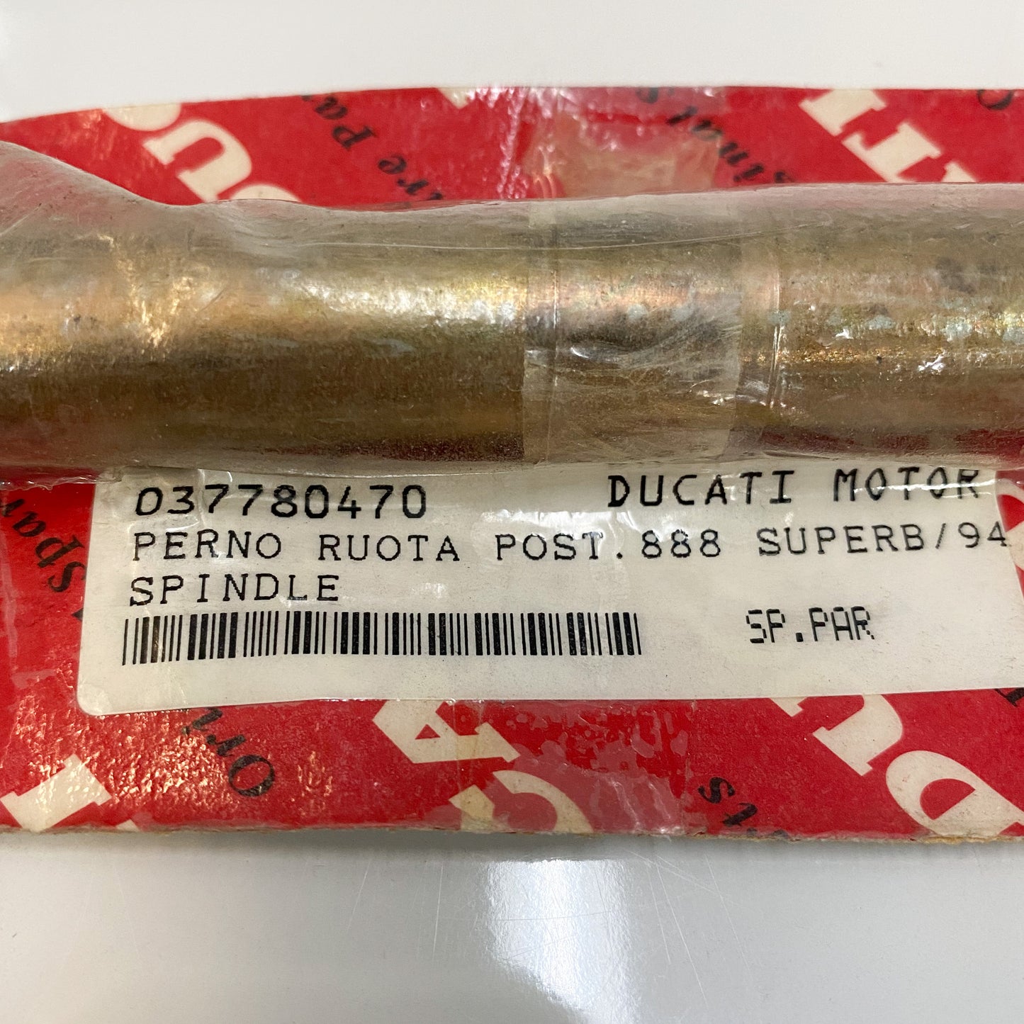 Ducati OEM Rear Wheel Spindle SBK 851/888/907 037780470