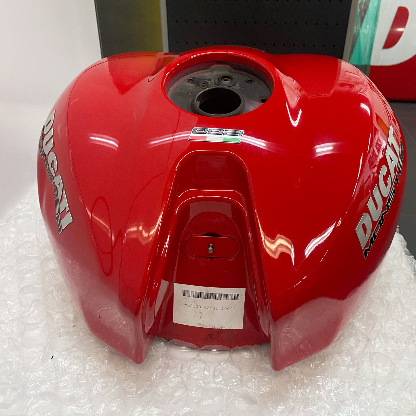 Ducati Montser 1200 '14-'16 Gas Tank, Red 58612001CA USED