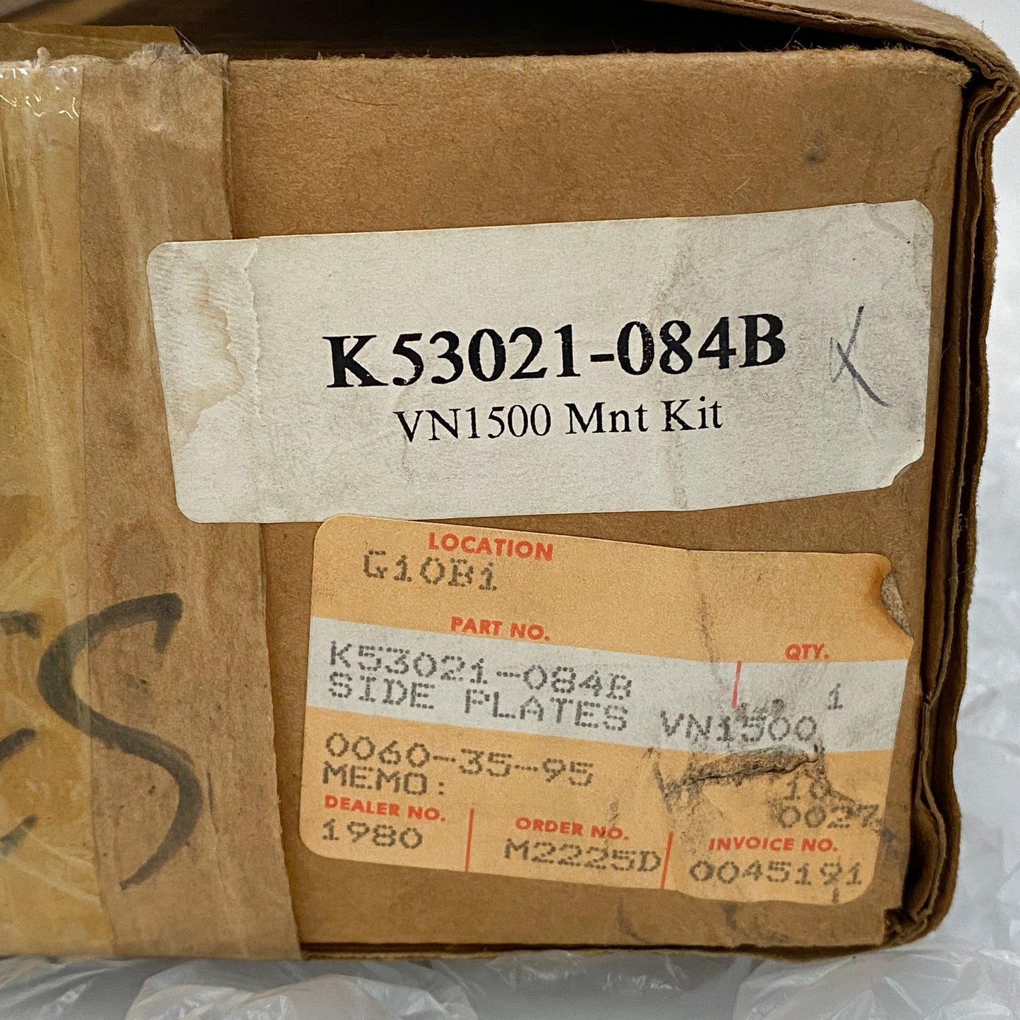 Kawasaki Vulcan 1500 Mounting Kit K53021-084B
