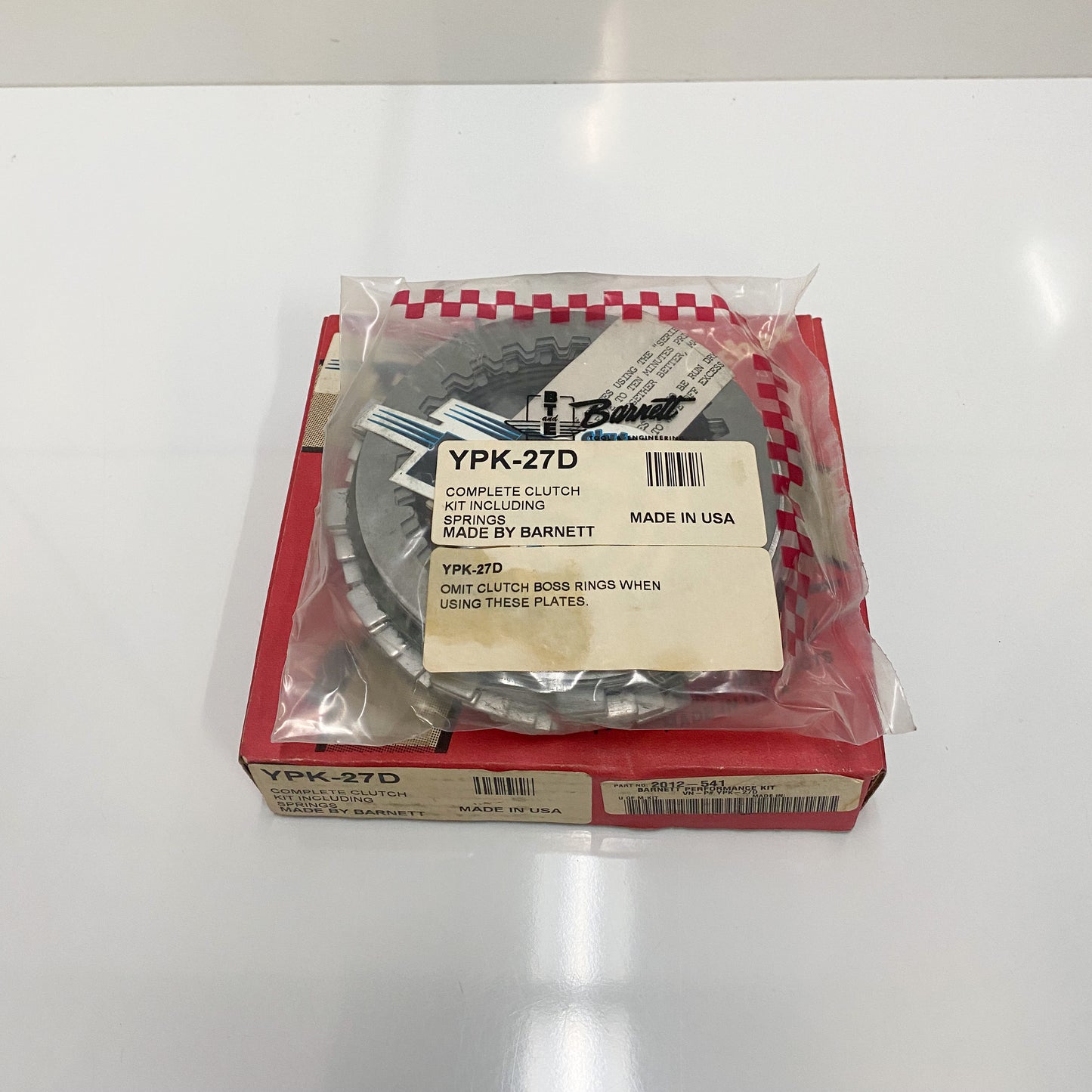 Barnett Complete Dirt Digger Clutch Kit Banshee 350 2012-541 NOS
