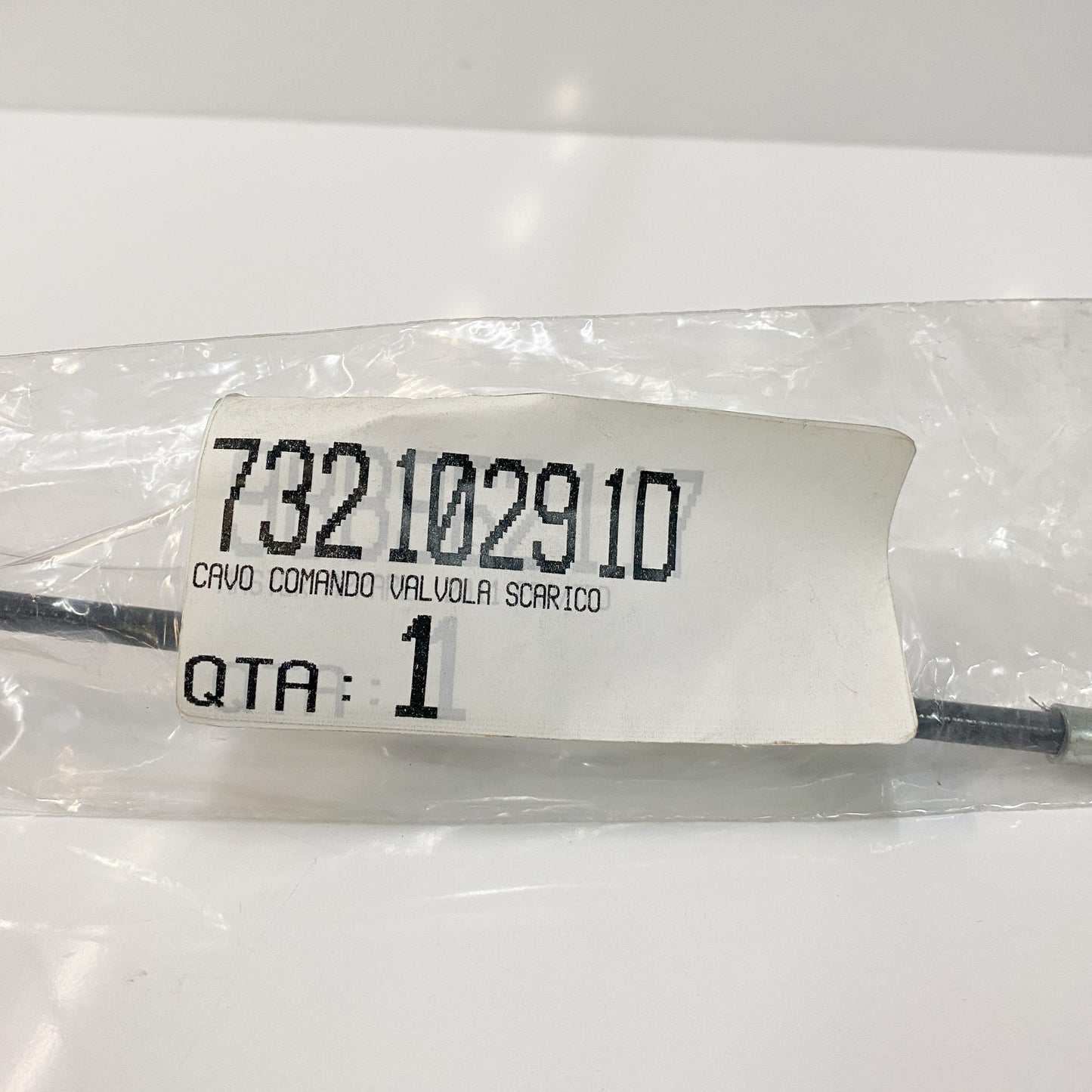 Ducati OEM Exhaust Valve Electric Motor Cable 73210291D