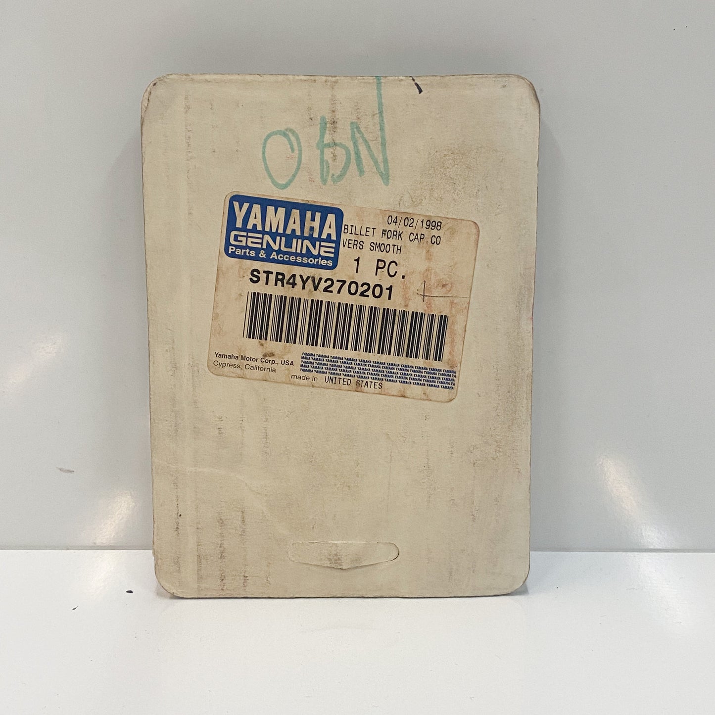 Yamaha Billet Fork Cap Covers, Smooth STR-4YV27-02-01