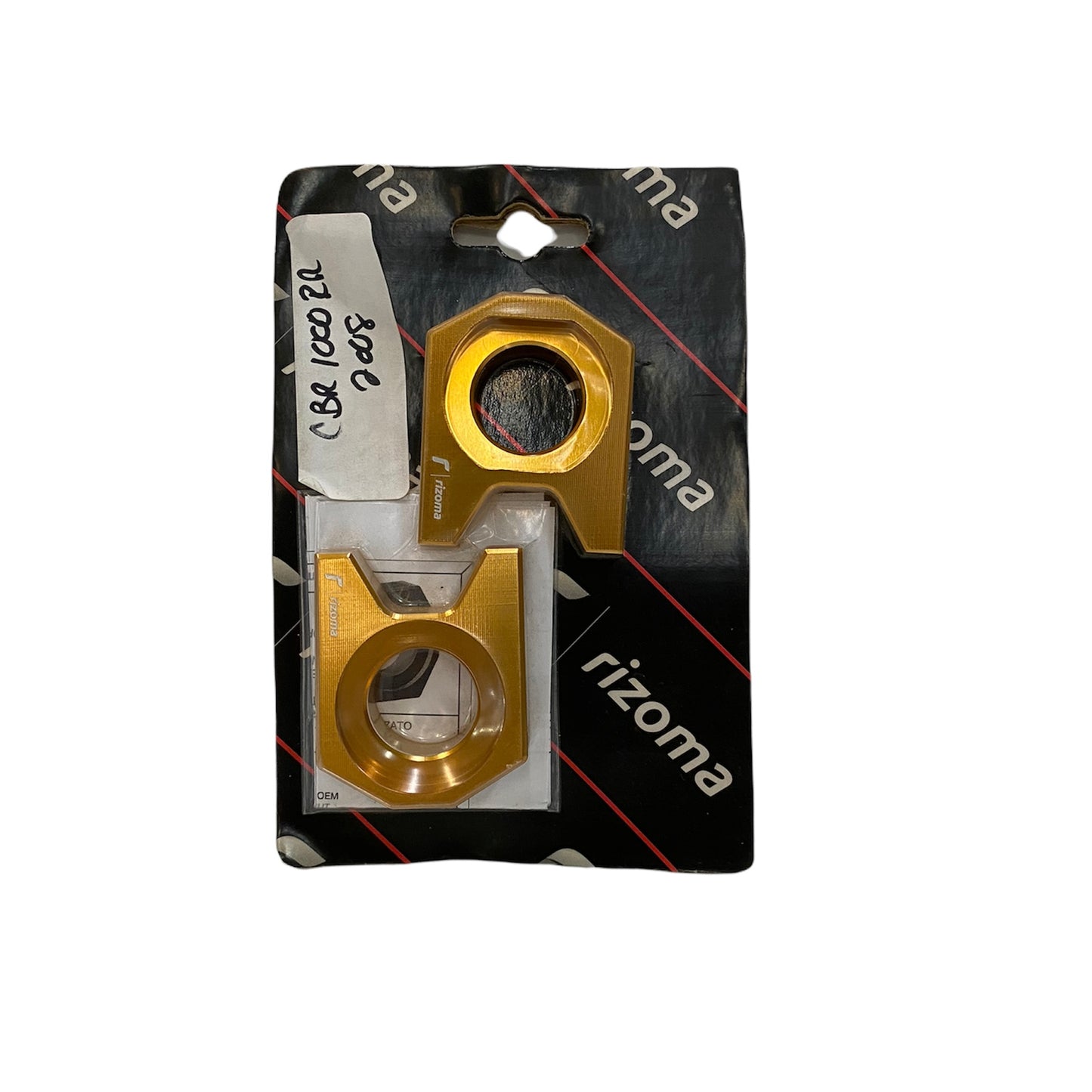 Rizoma Chain Adjuster Kit For Honda CBR 1000RR '08-'09 Gold TC020G