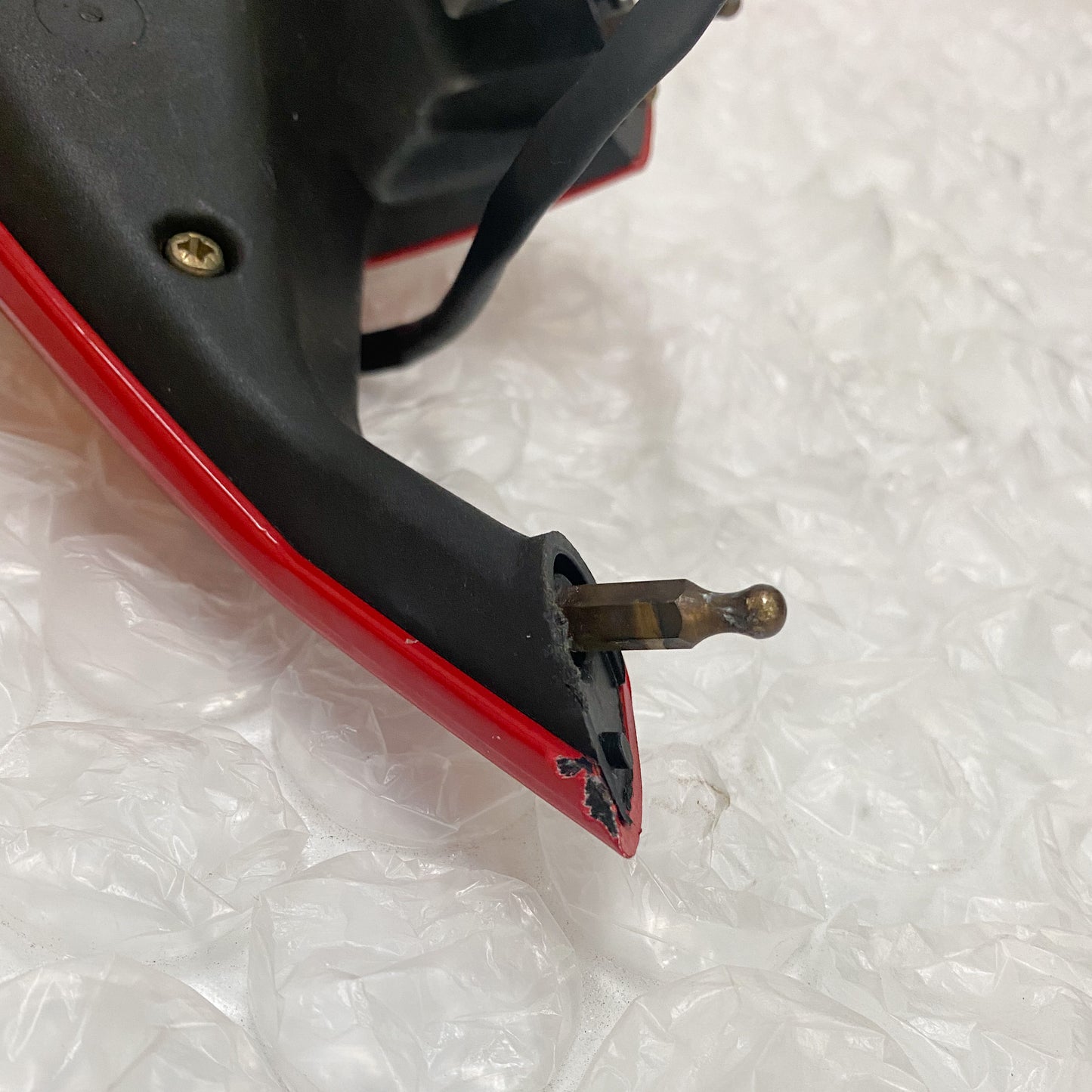 Ducati OEM Mirror, Left Red 999/749 52320101AA- Take-Off