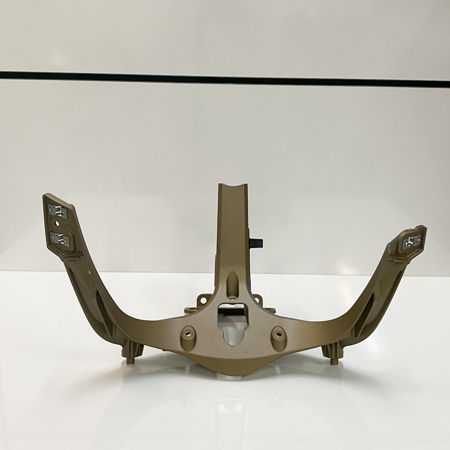 Ducati 848/1098/1198 Headlight Holder Gold 82929433A USED (2)