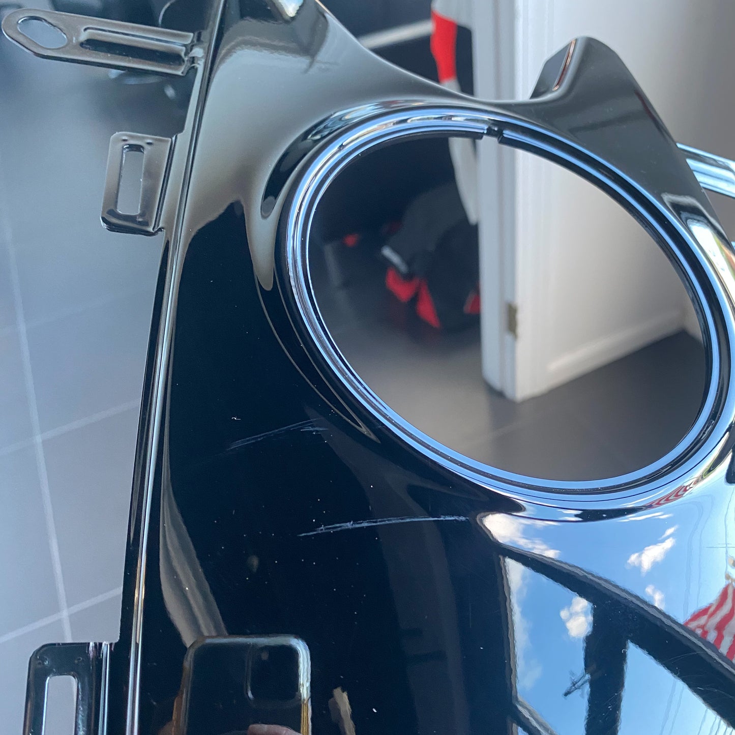 Ducati Diavel 1260 S Protection Center Black, Tank 4801A312AO USED