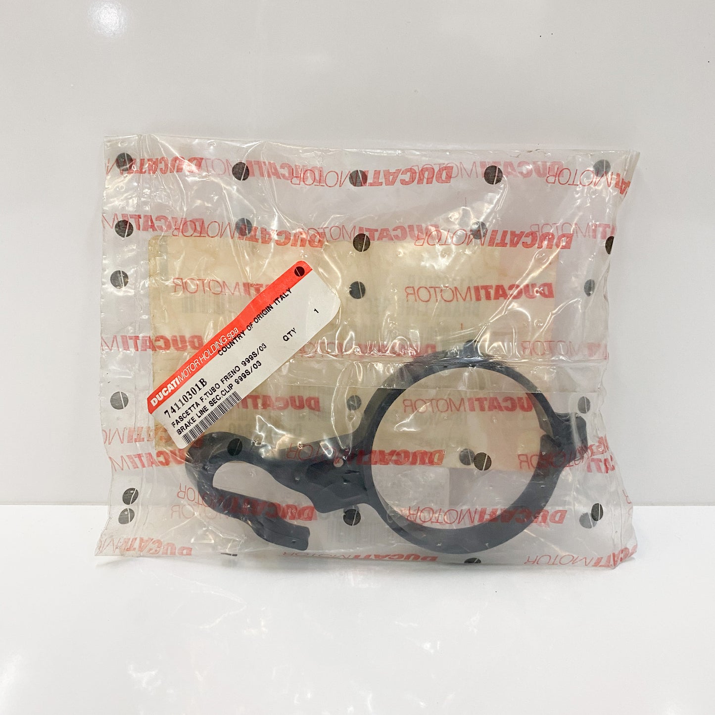 Ducati OEM Brake Line Sec. Clip 74110301B