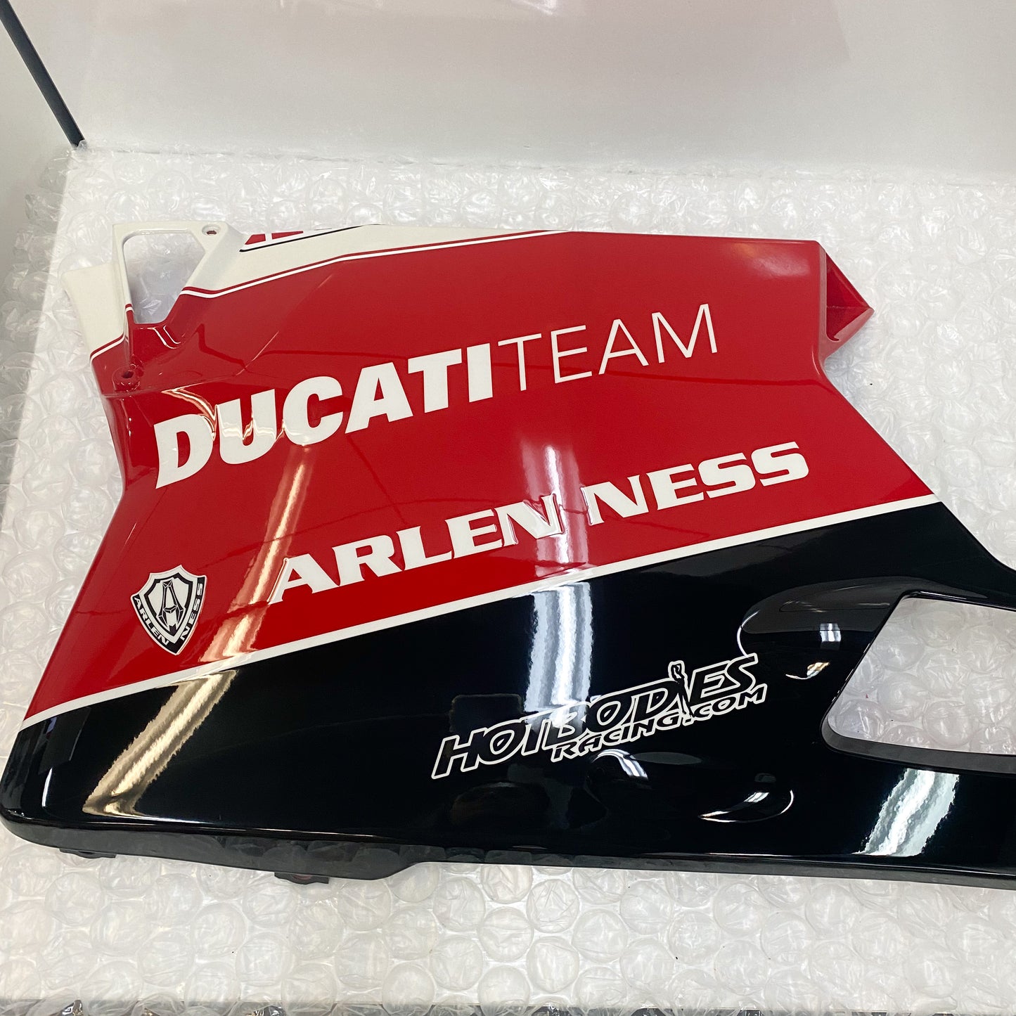 Ducati 999 S Team USA AMA Replica Left Hand Lower Fairing 48011551CP - NEW N.O.S.