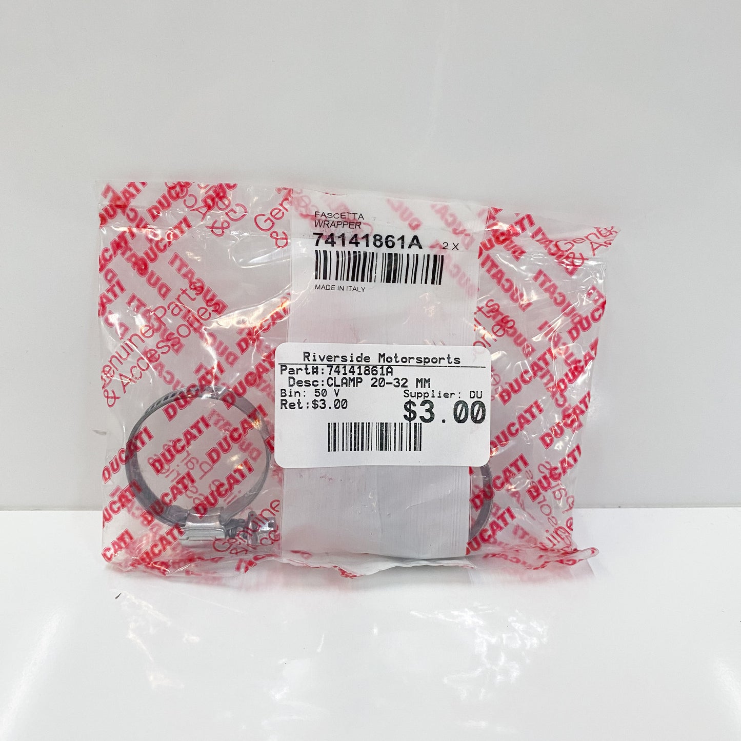 Ducati OEM Clamp 20-32 MM 74141861A