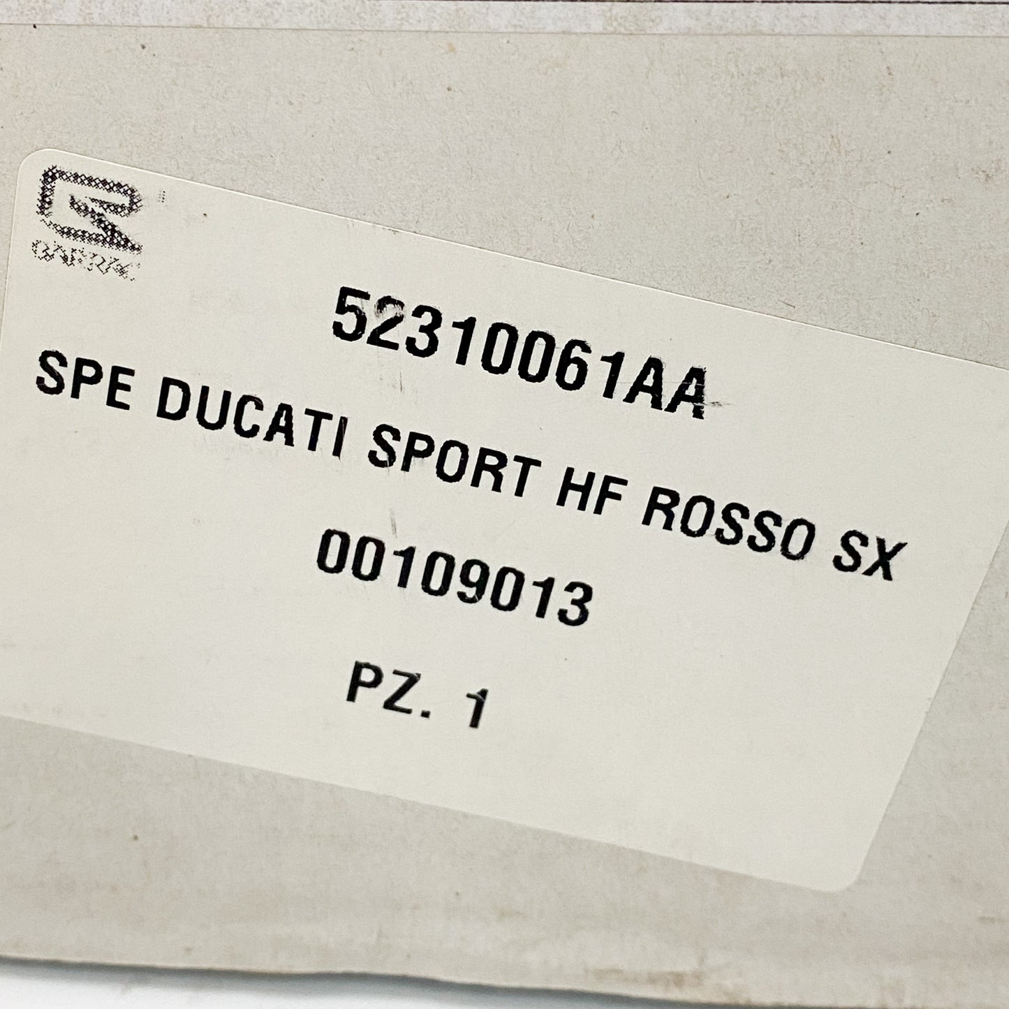 Ducati OEM L.H Mirror Sport 1000 Red 52310061AA